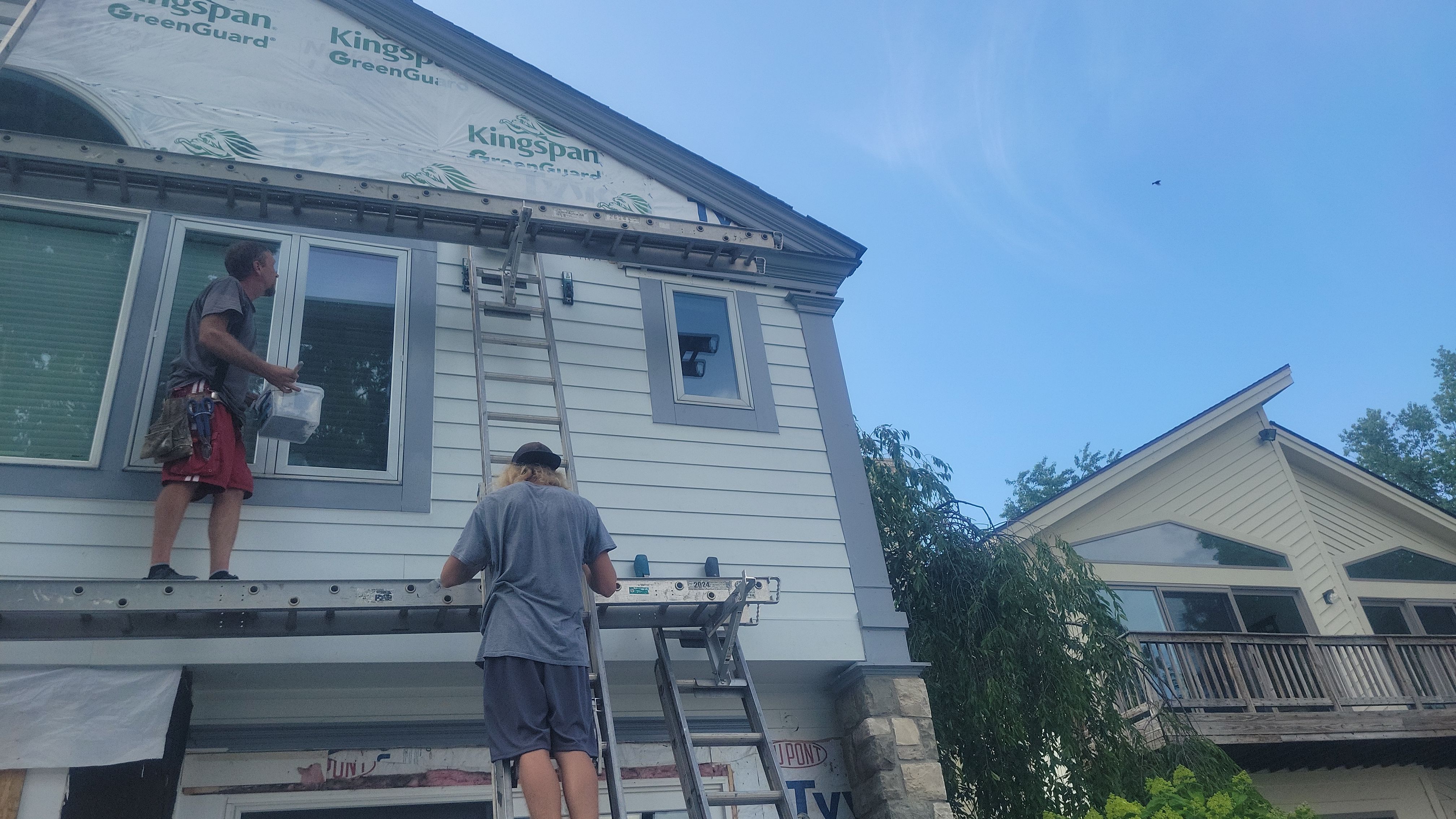 Siding Replacement using James Hardie Siding by 180 Contractors