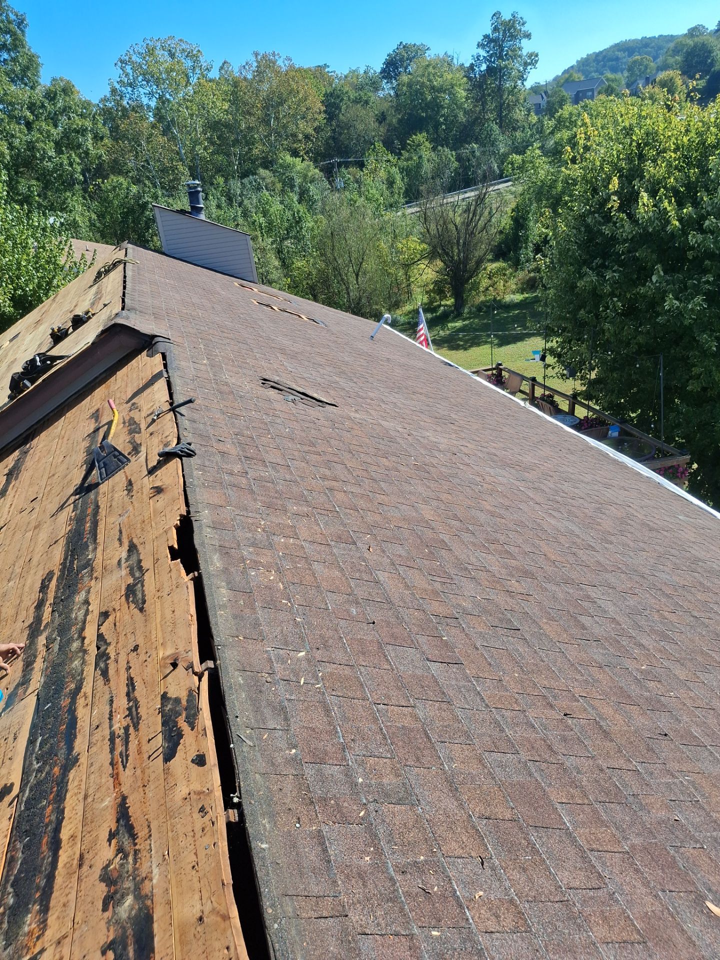 Residential Roofing Installation using Metal by Rainstoppers Roofing
