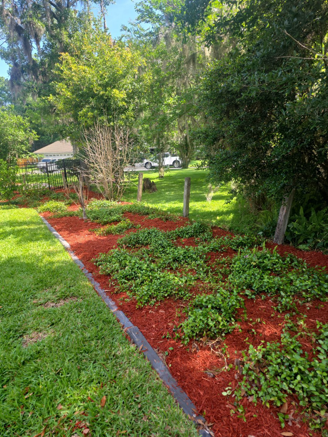 Residential | Mulch Install  by ProGreen Services