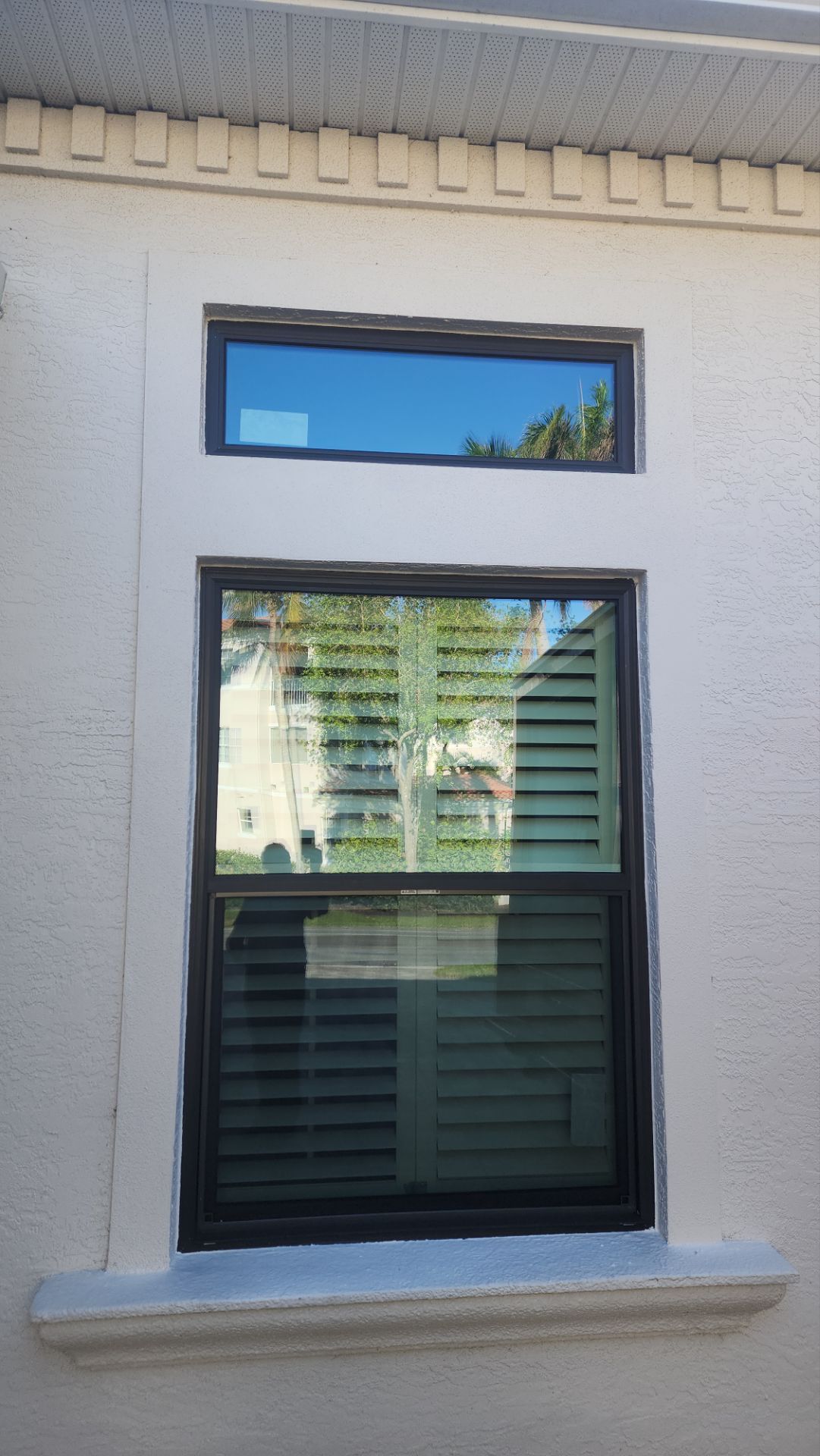 Window Installation using PGT Vinyl White-Bronze by Windows For Life 