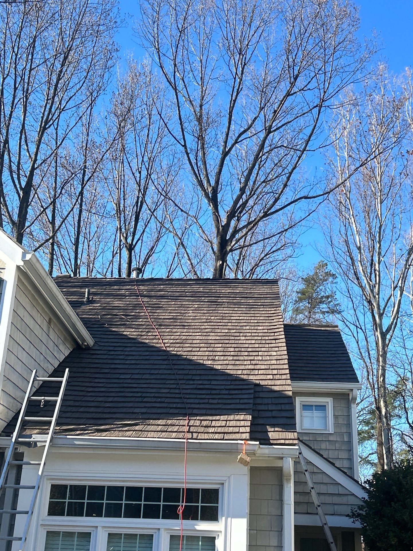 Reston :  Residential Roof Replacement with Brava Synthetic Cedar Shake Class C Natural  by RM Banning, Inc.