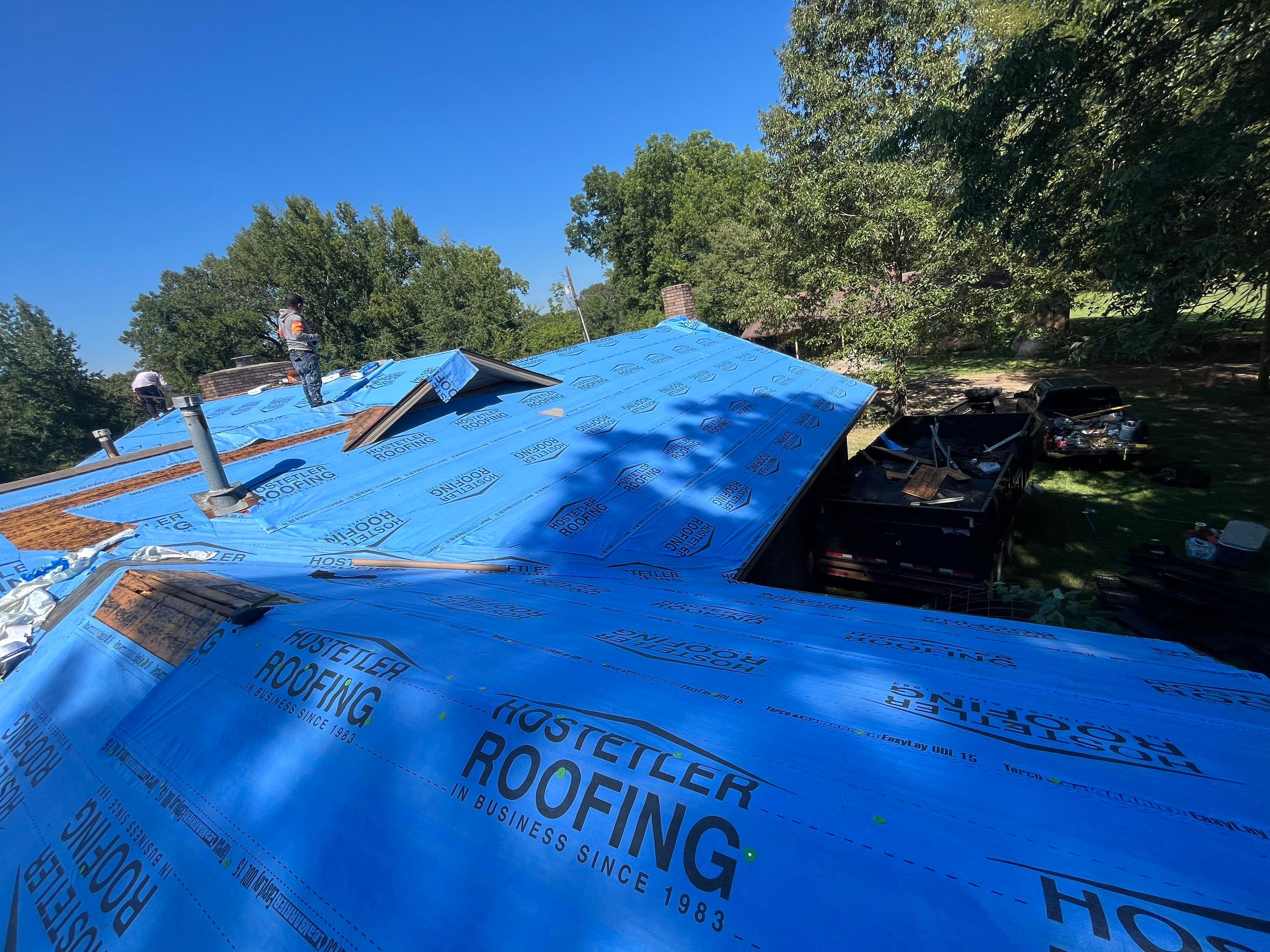 Residential Roofing Repair using Malarkey Highlander by Hostetler Roofing