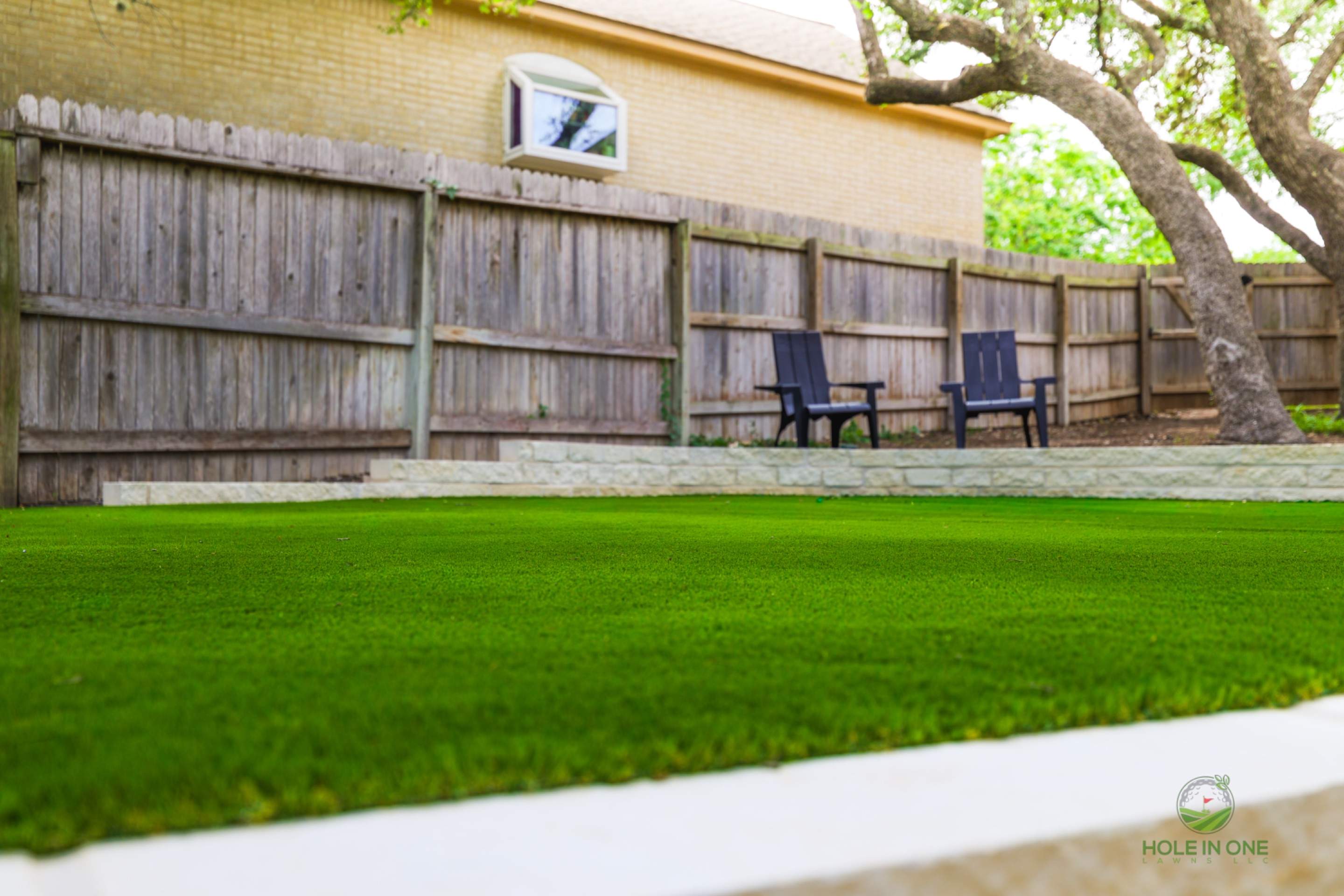 Fall Creek, San Antonio TX by Hole In One Lawns, LLC