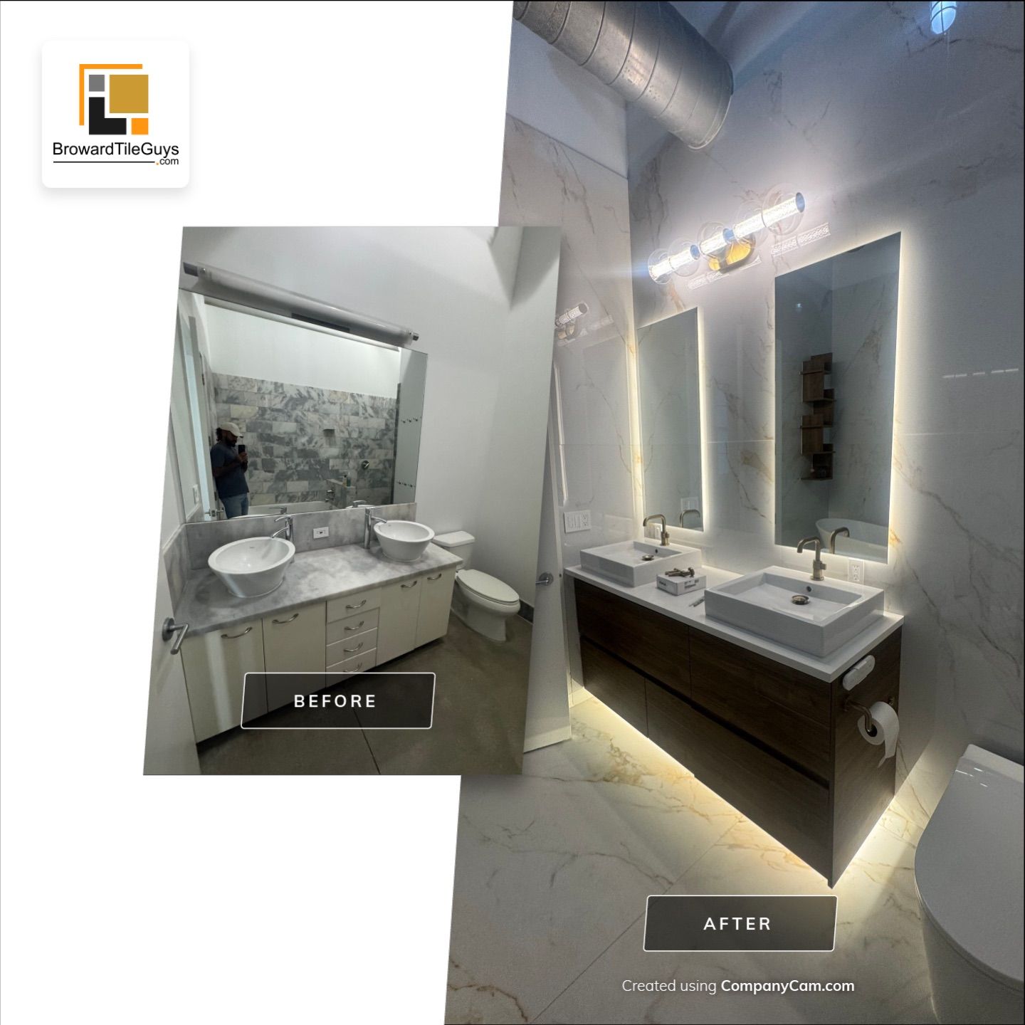 Loft in Downtown Fort Lauderdale by Broward Tile Guys