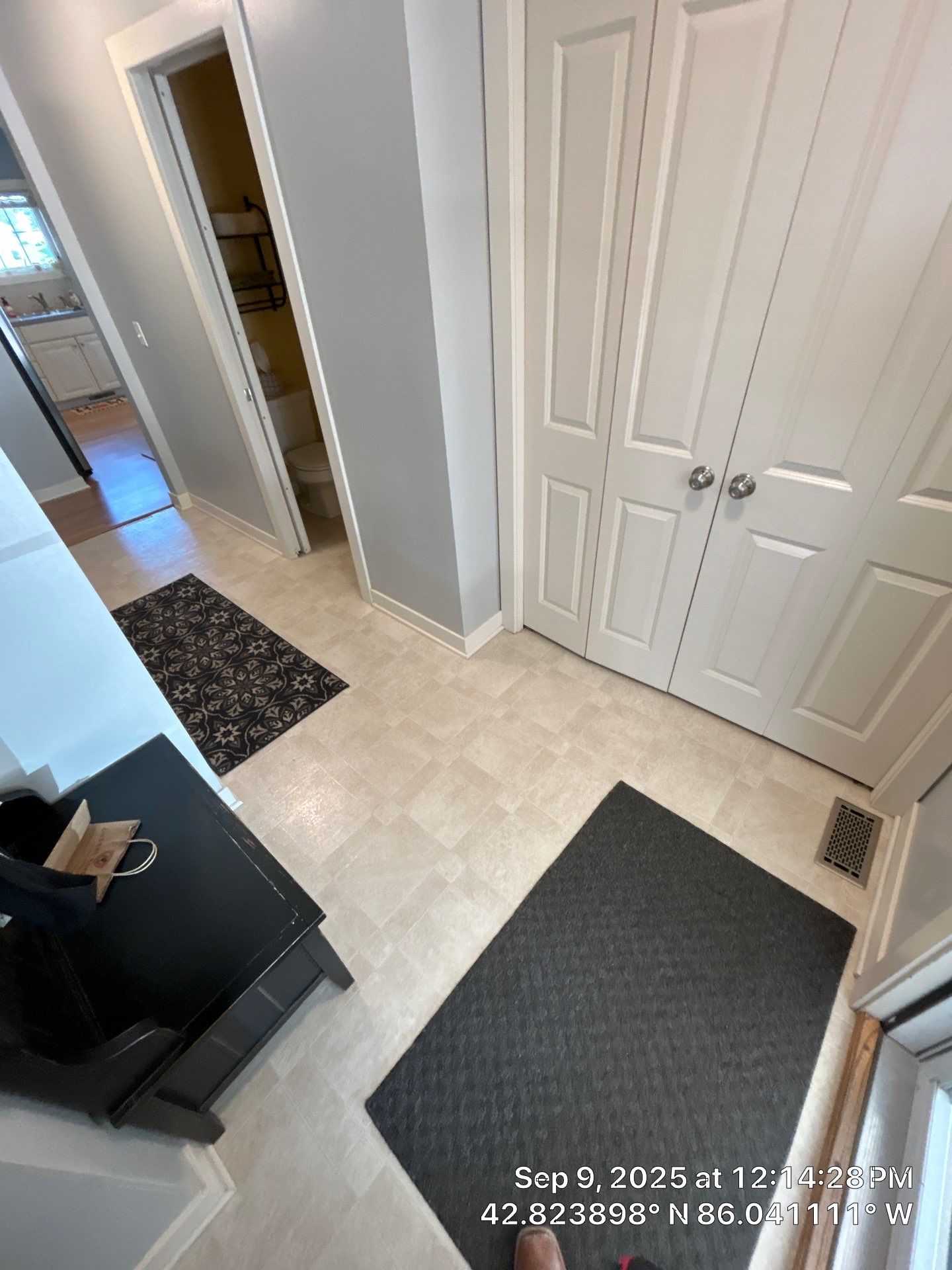 LVP Install to high traffic entry, custom threshold! by RTBaldwin Hardwood Floors