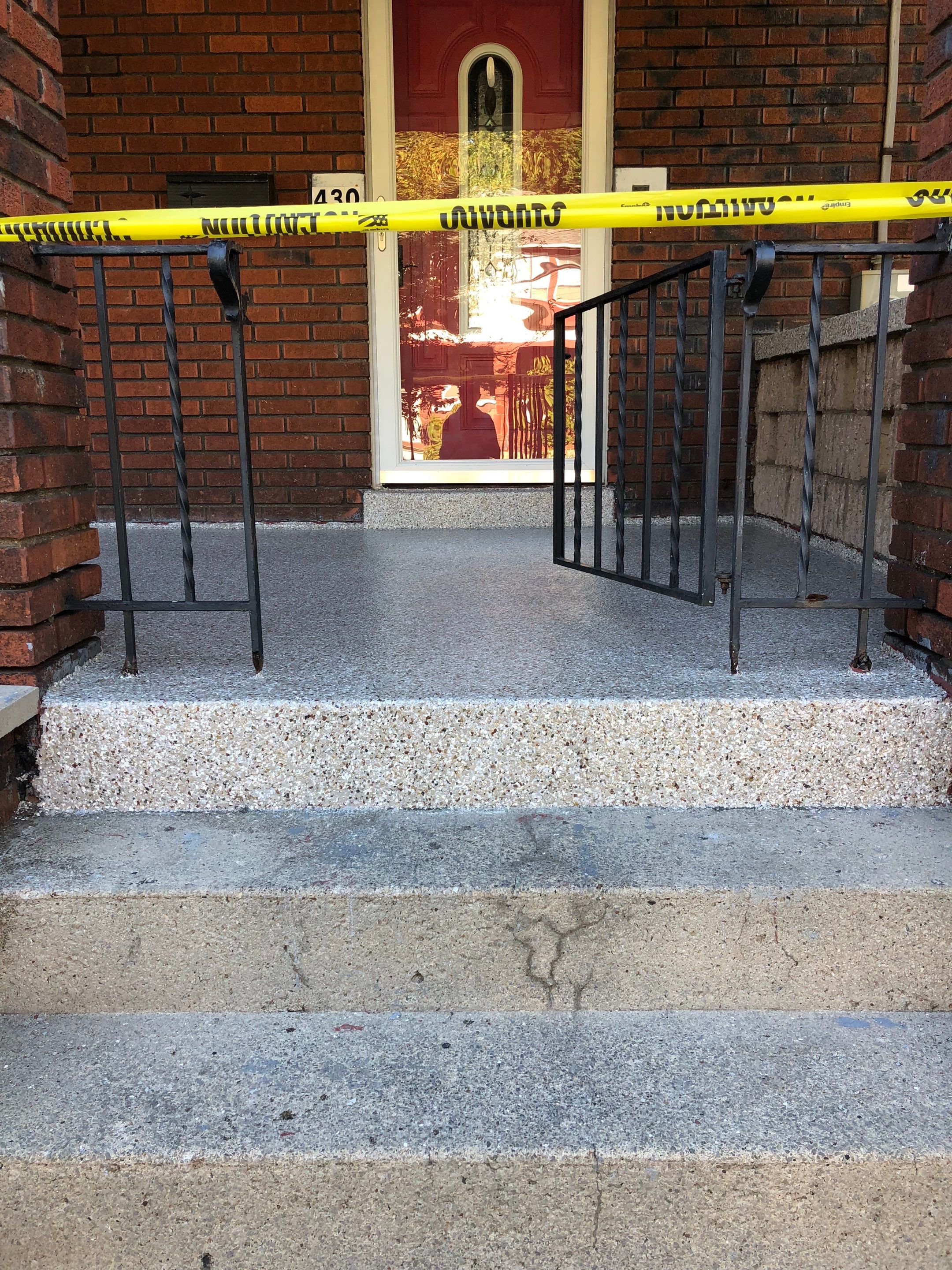 Creekbed Porch by Floors in a Day, Inc