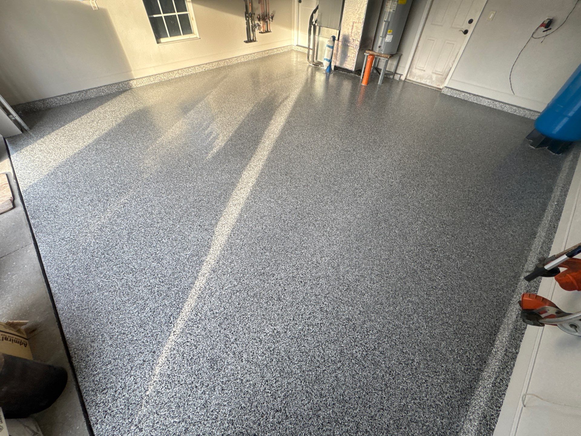 Garage in High Springs, FL in Domino by Cross Creek Concrete Coatings