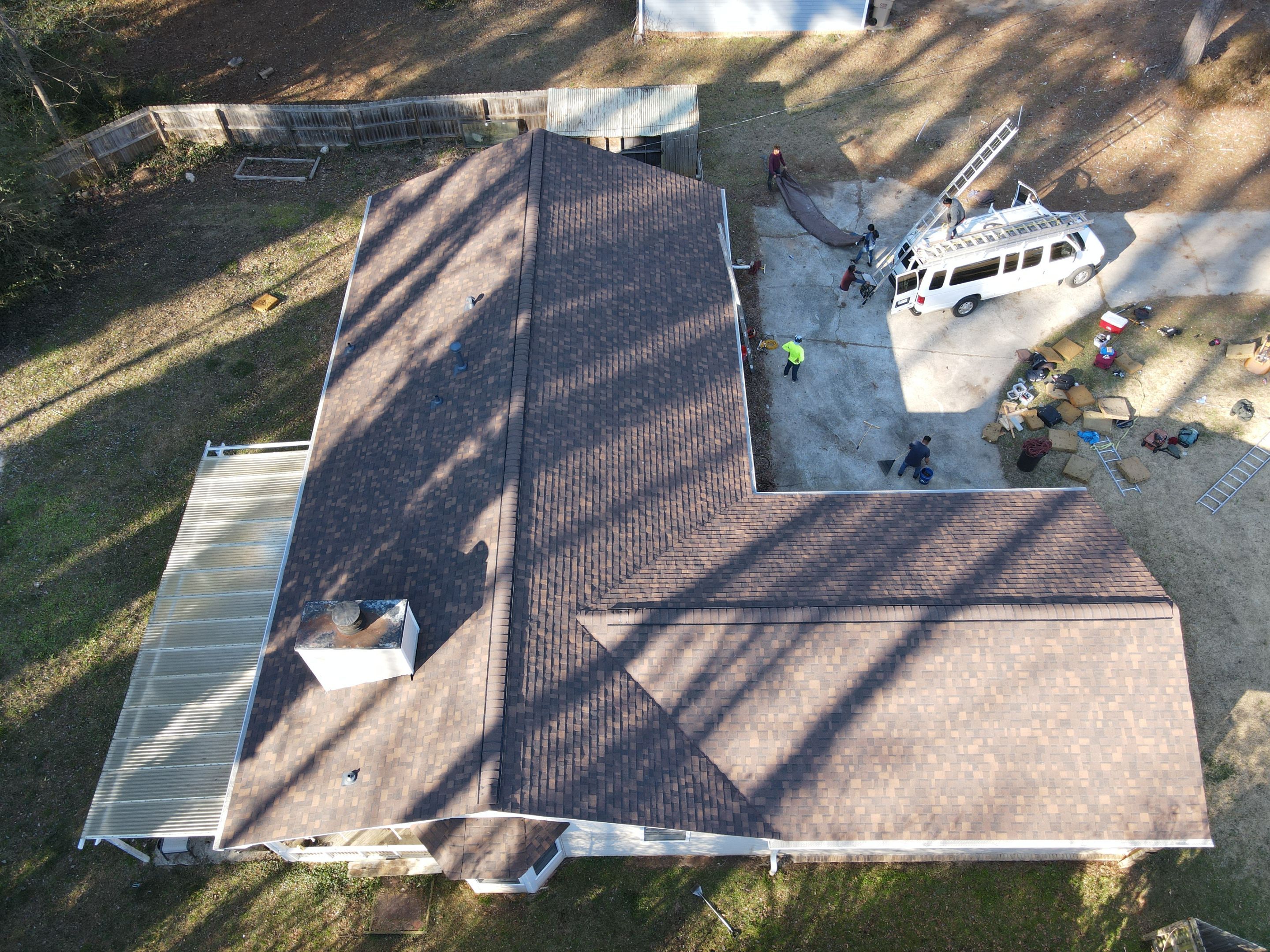 Residential Roofing Installation using Owens Corning by Inspector Roofing and Restoration