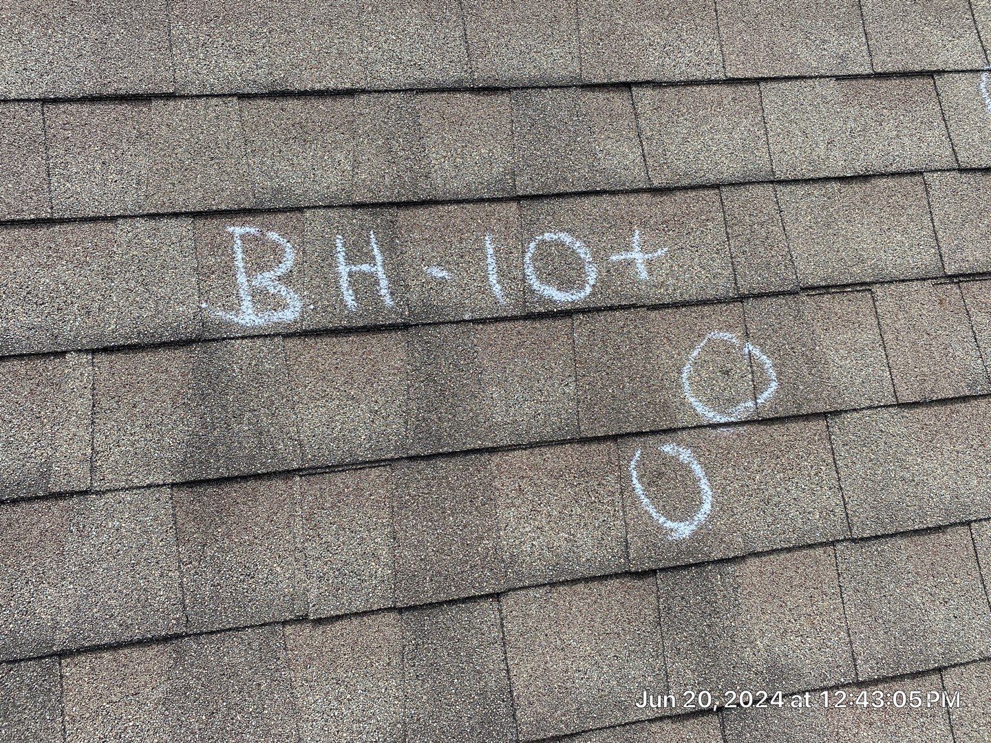 Hail Roof inspection in Jenks by Decor Roofing & Restoration