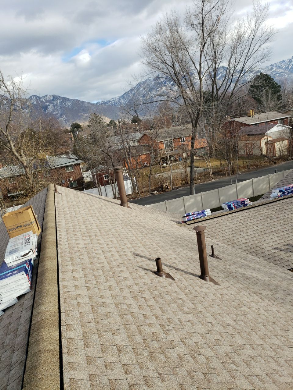 Storm Damaged Roof using GAF Timberline HDZ - Lifetime Shingle by The Roof Doctor