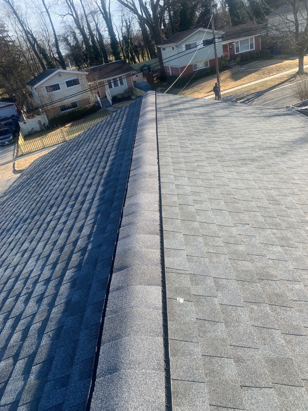Roof Replacement using GAF Timberline HDZ by American Home Contractors
