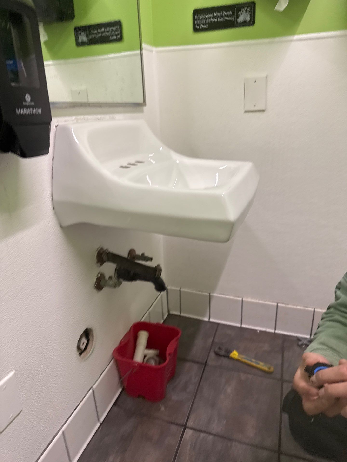 Sink Installation with Faucet & Plumbing by Us Plumbing