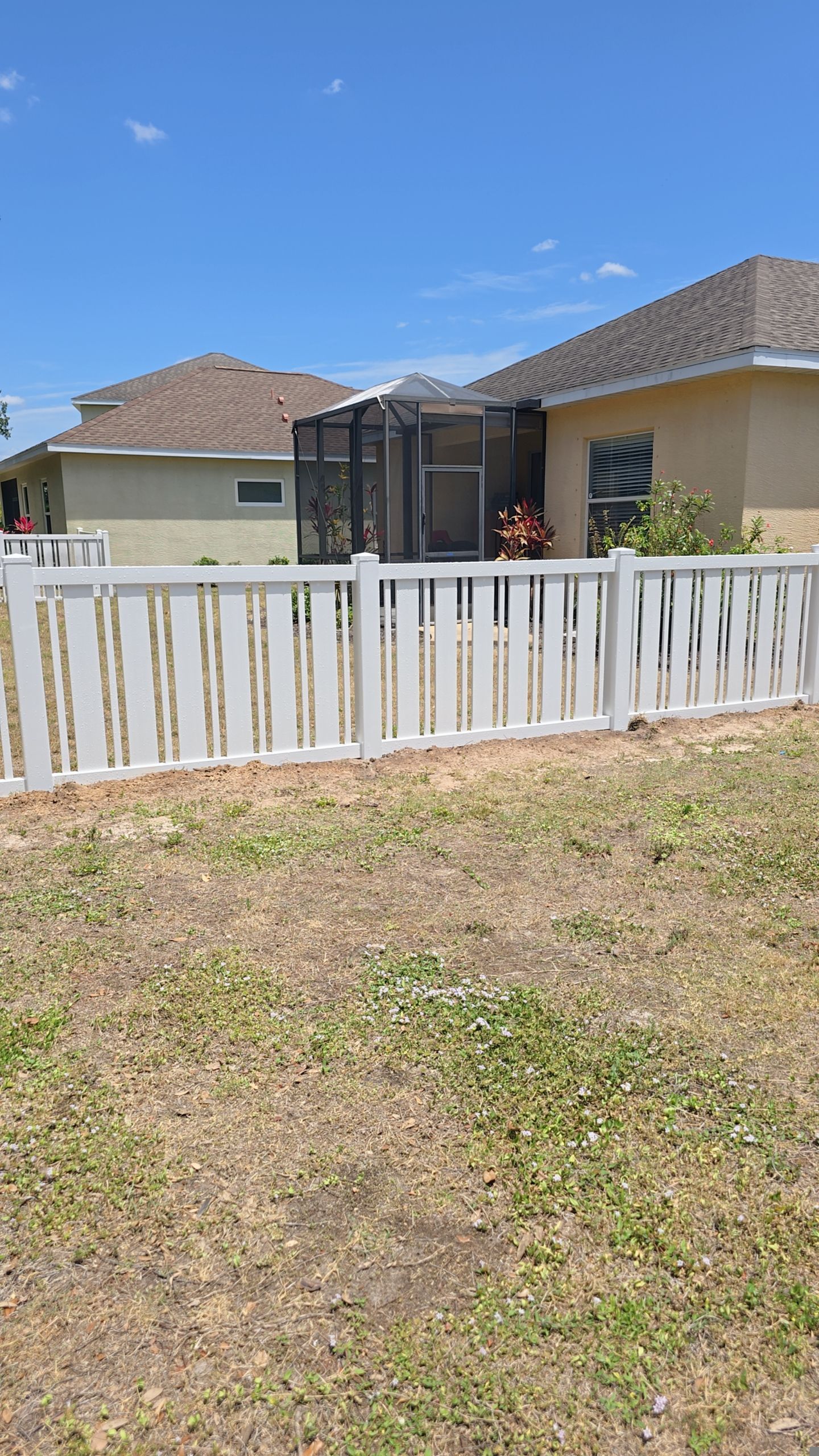 Vinyl Install in Bradenton by True Fence LLC