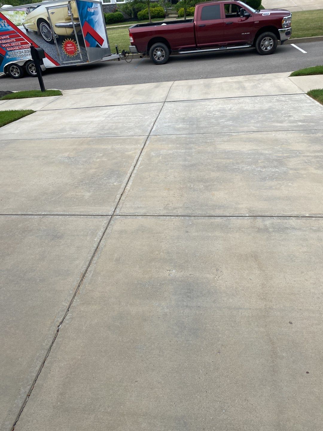 Driveway + Garage Project in Cranberry Township by Floors in a Day, Inc