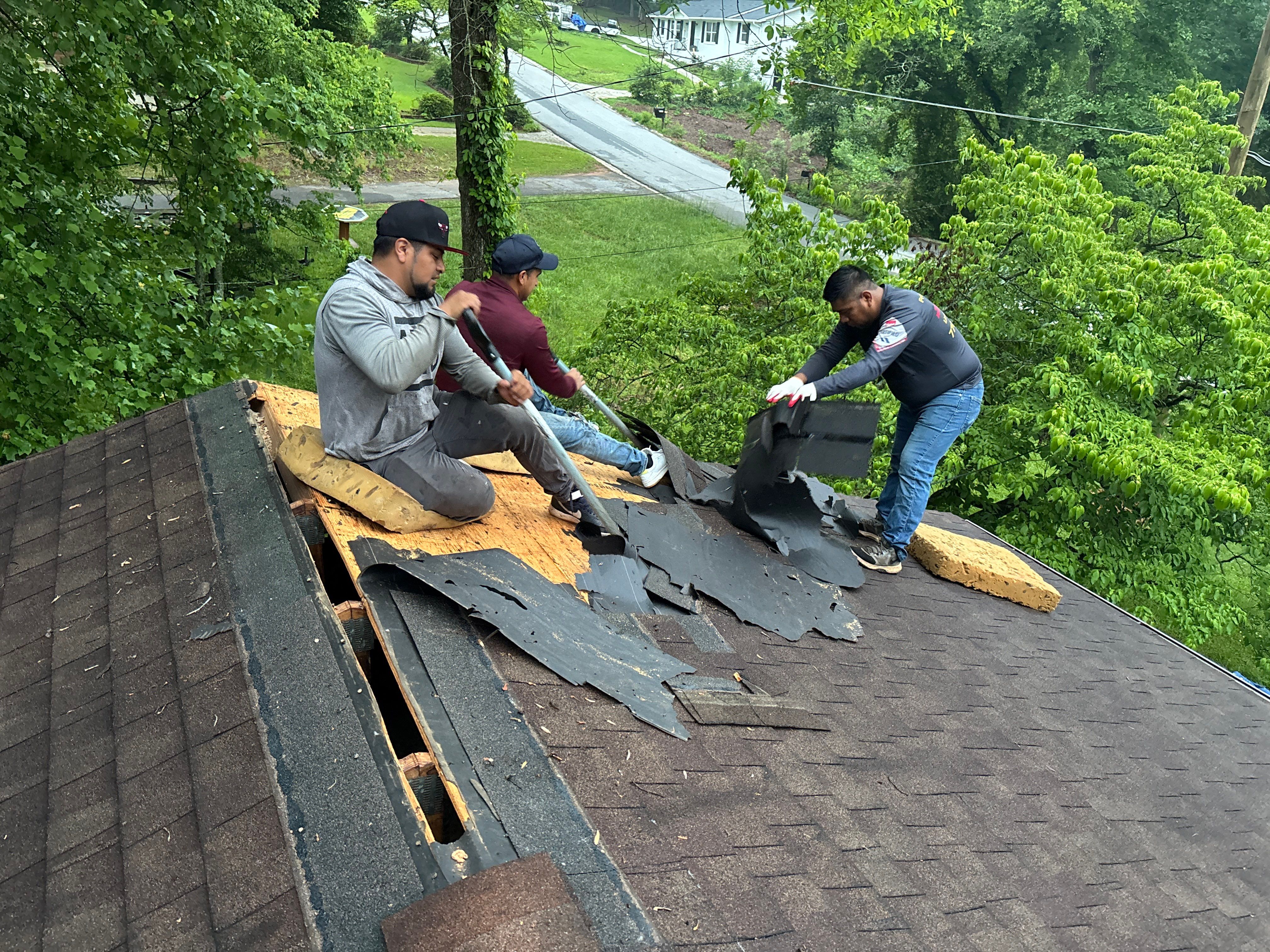 Roof replacement by Deerfield Roofing LLC