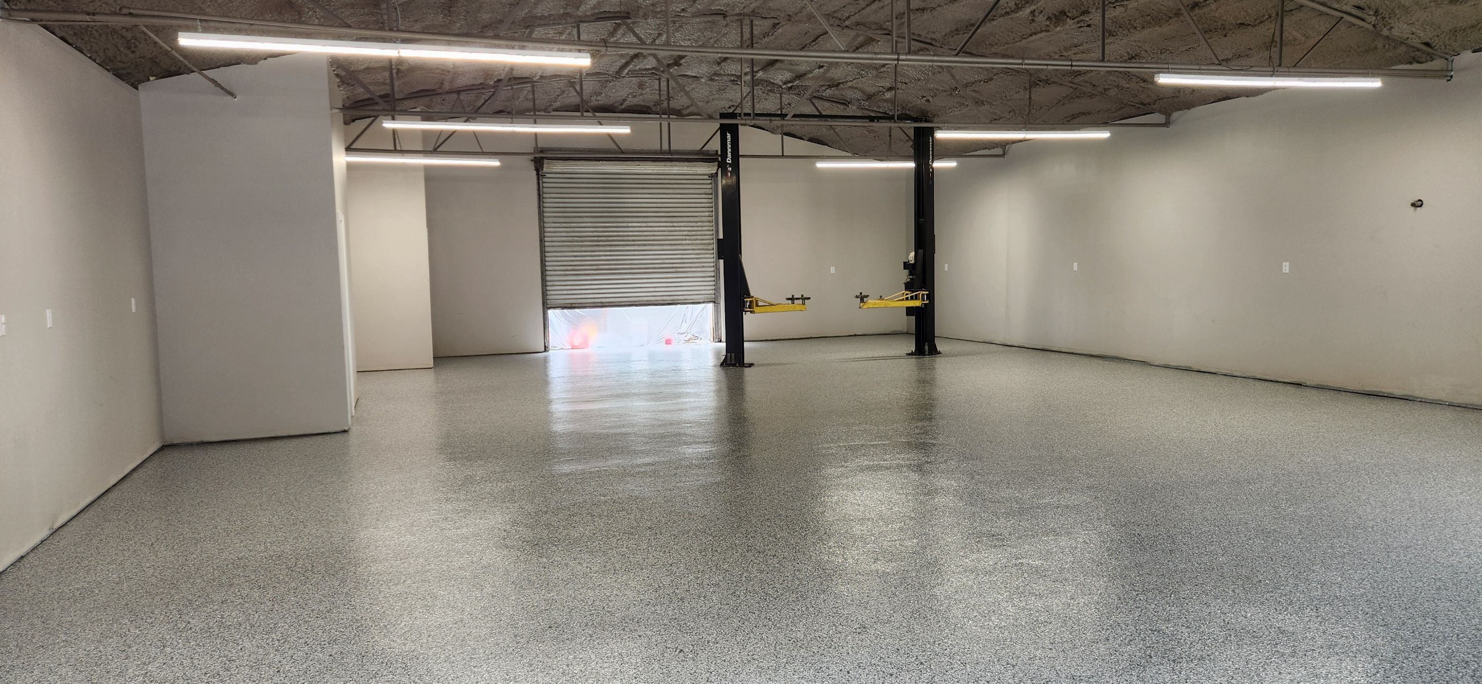 Super old and oily concrete brought back to life by Elite Floor Solutions