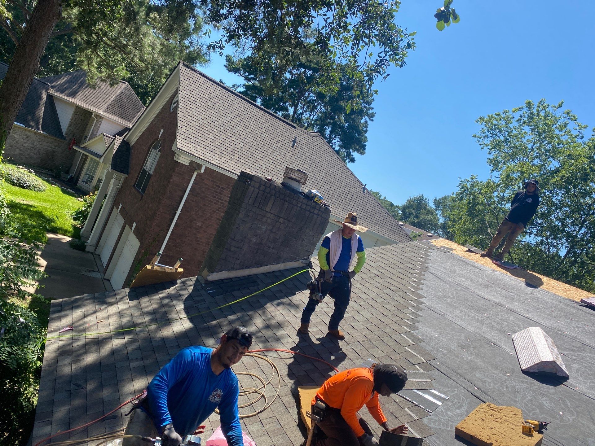 Residential Roofing Repair using Owen's Corning Duration (Lifetime) Shingles by Roof Repair Company