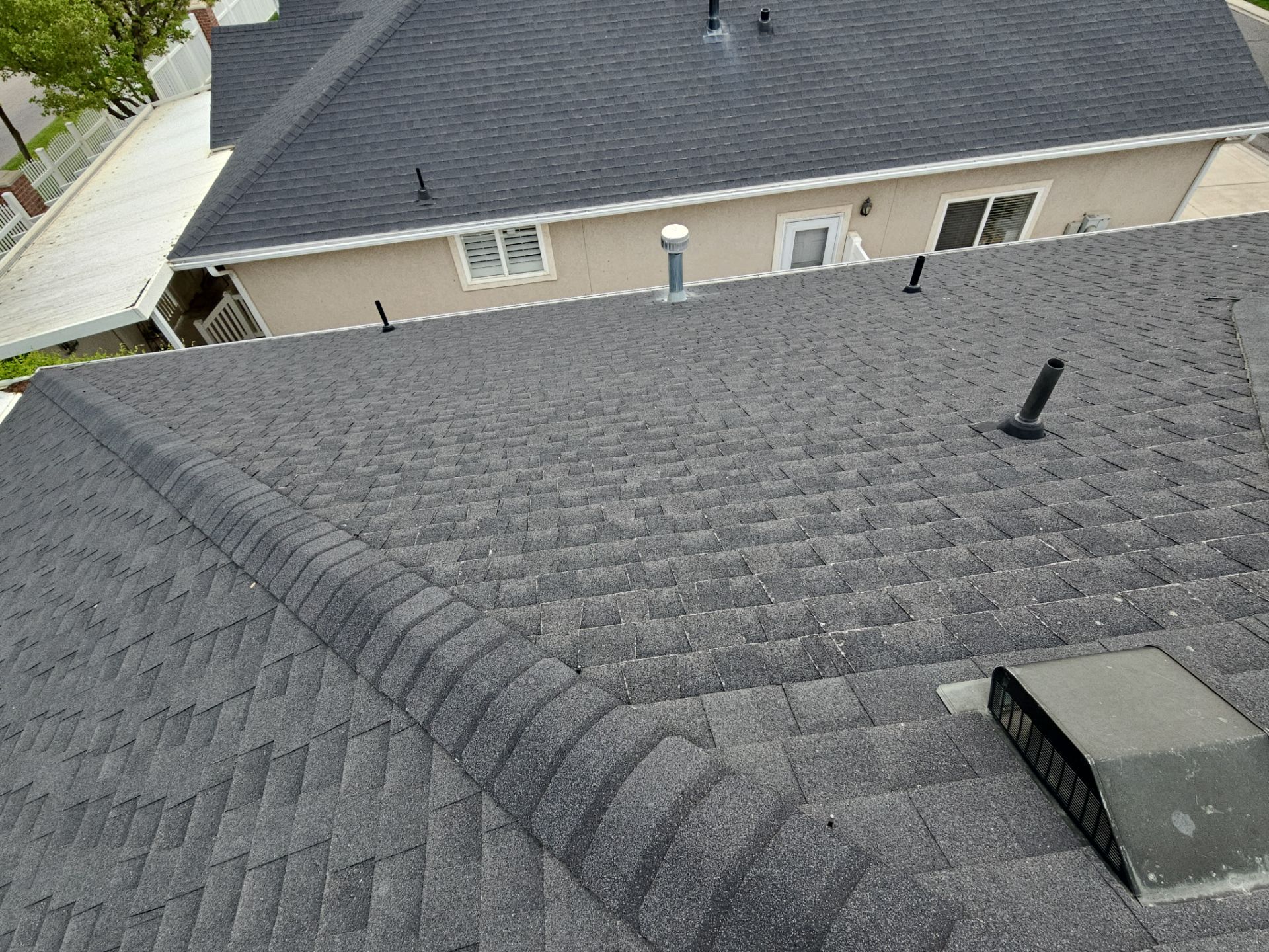 Project in Riverton by Emerald Gotcha Gutters 