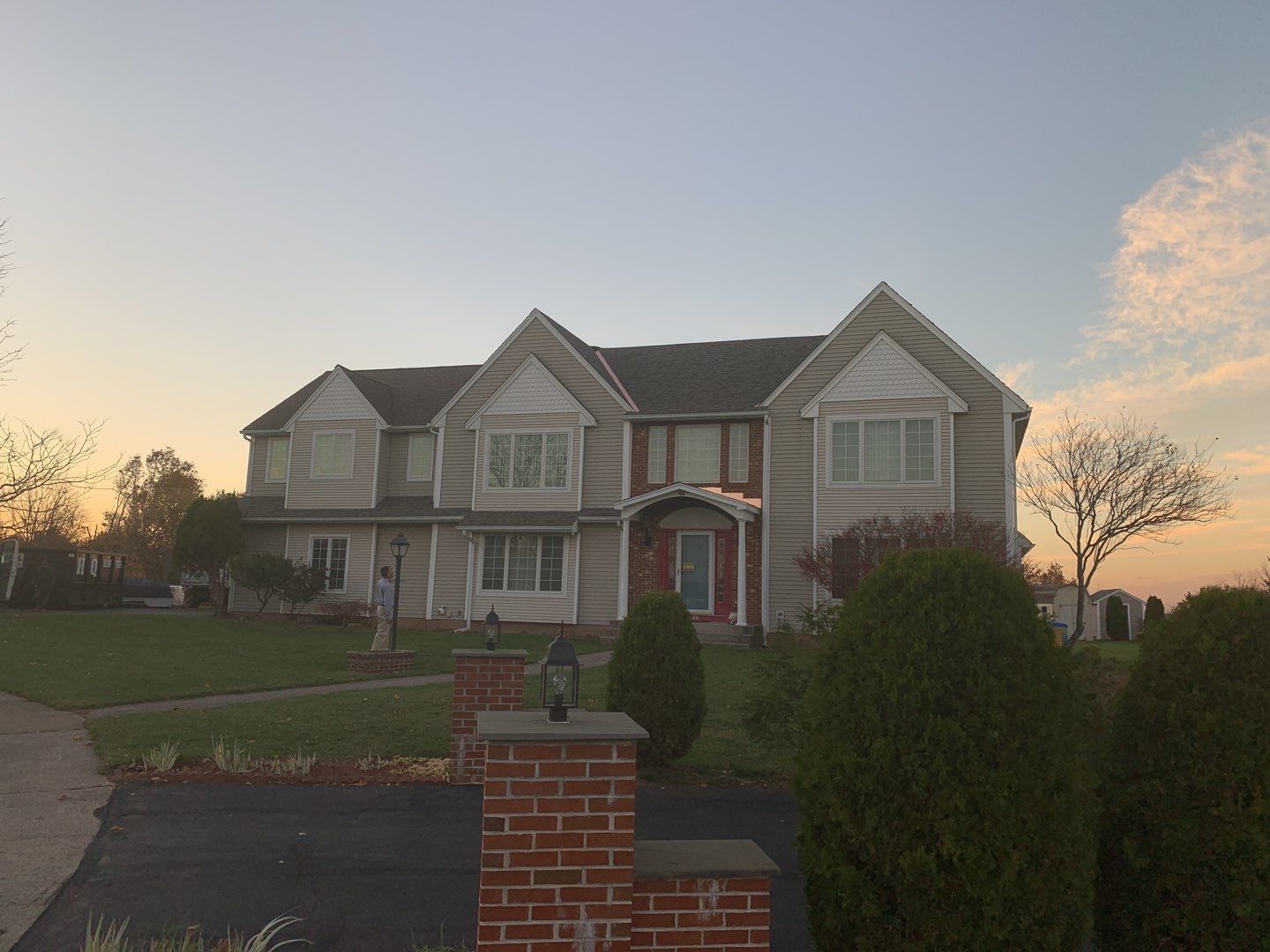 Commercial Roofing Installation using Owens Corning TruDefinition driftwood by A Plus Exterior
