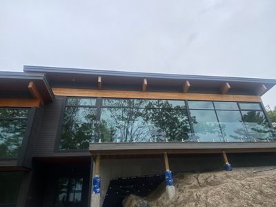 New Home Construction using 16" Standing Seam Panels