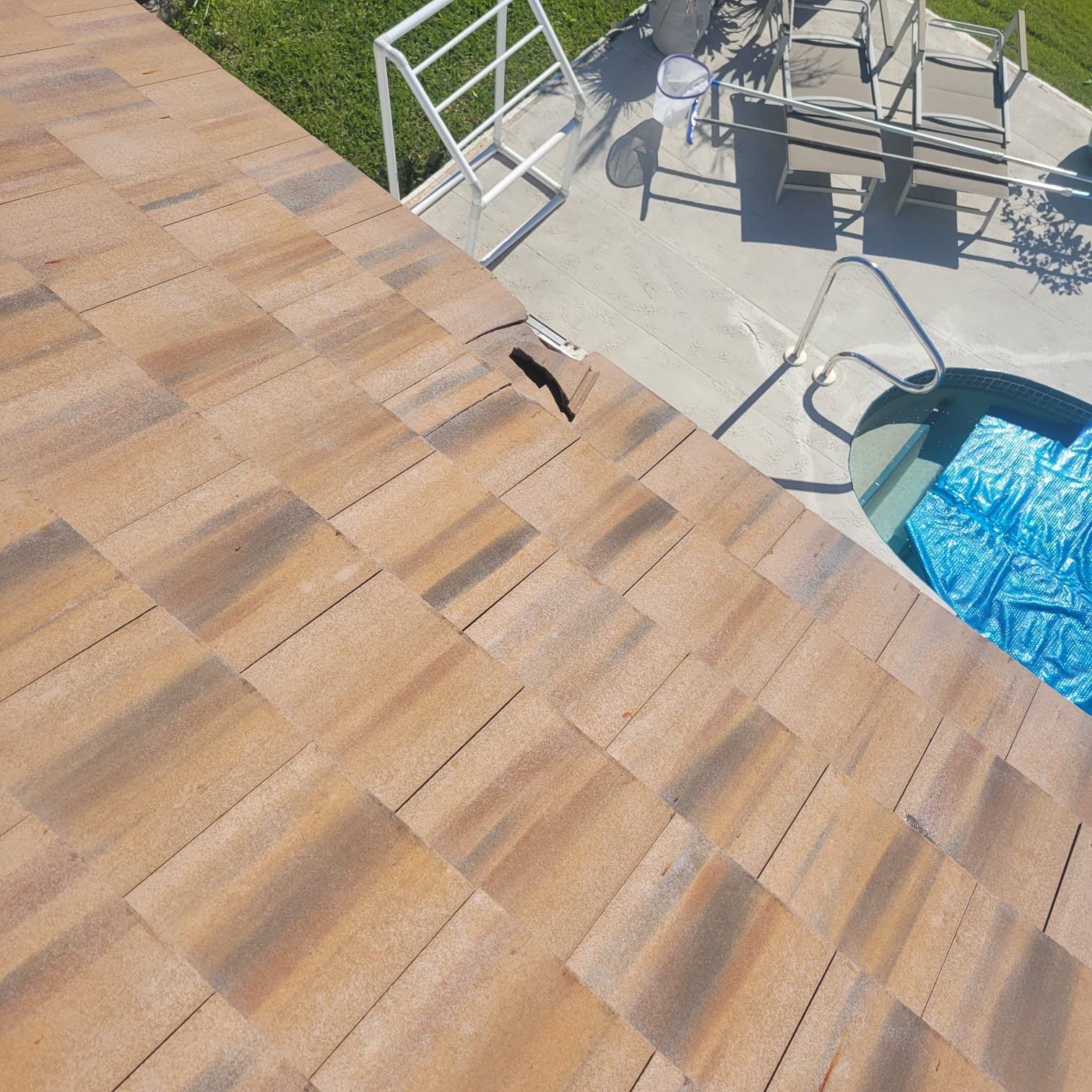 Residential Roofing Repair using Concrete Tile by Four Peaks Roofing