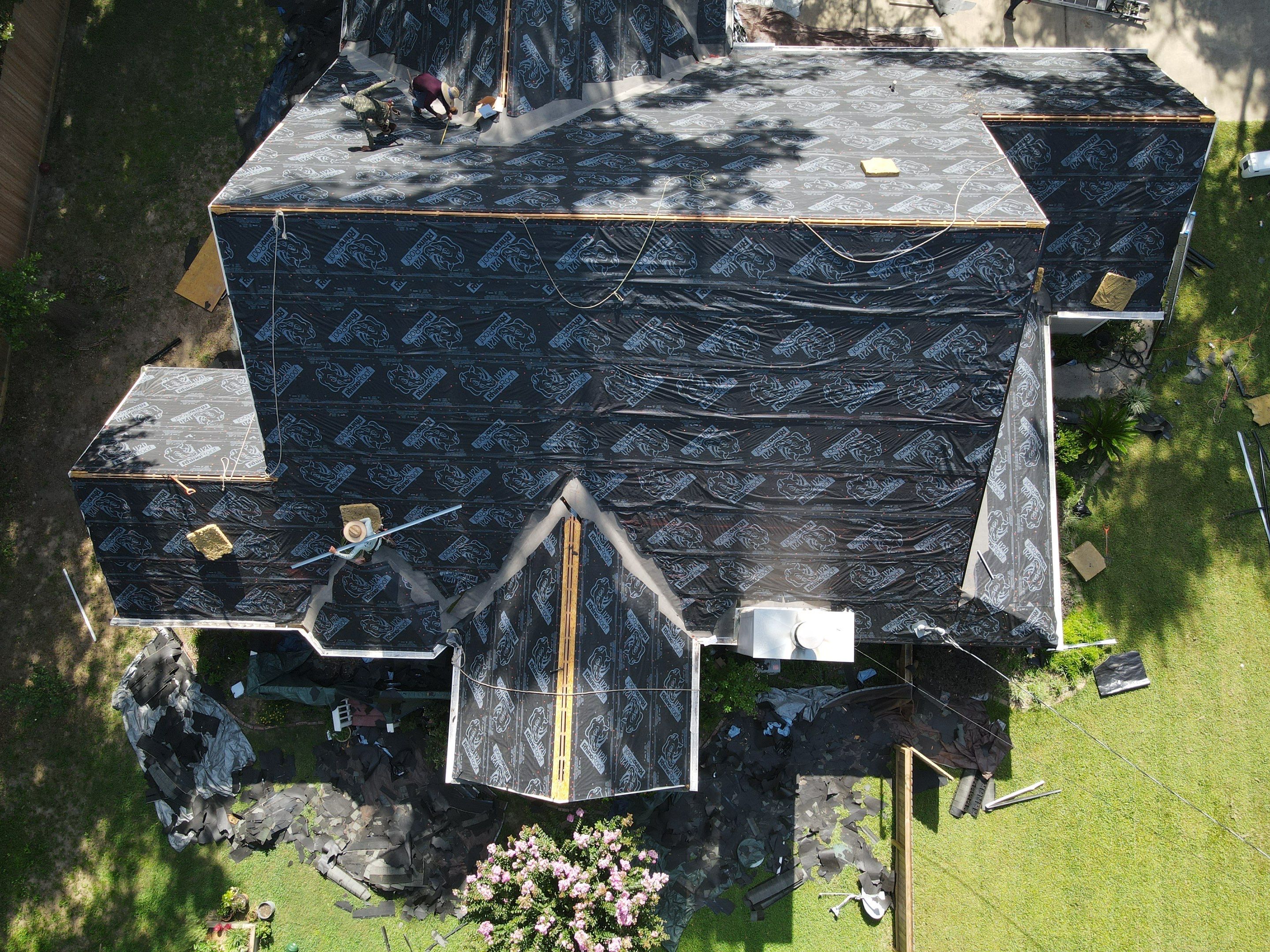 Residential Roofing Installation using Owen's Corning by Roof Concepts Construction