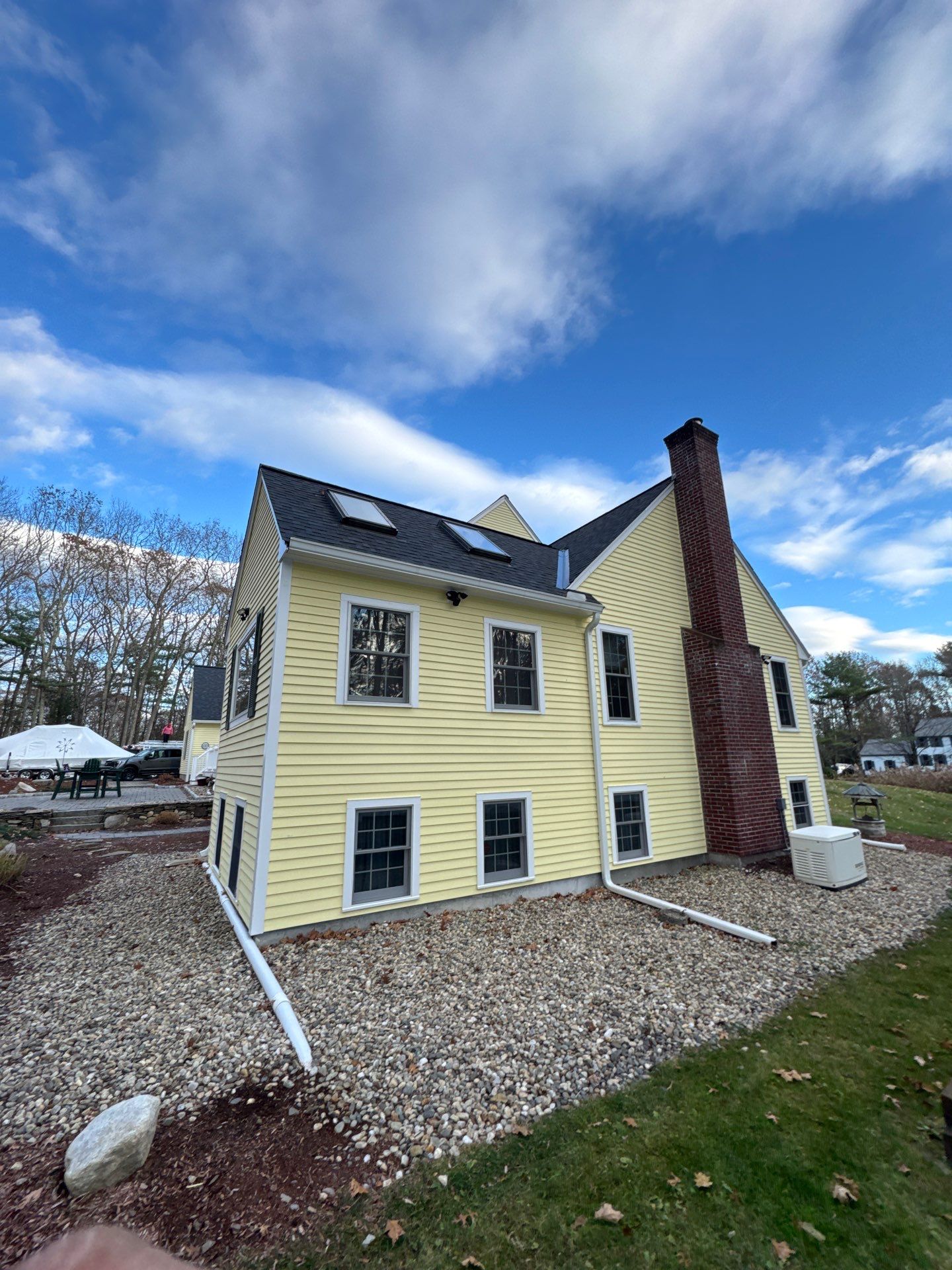 Chelmsford Premium Roof: Onyx Black Shingles with Standing Seam Metal Porch by Mighty Dog Roofing of Greater Middlesex County
