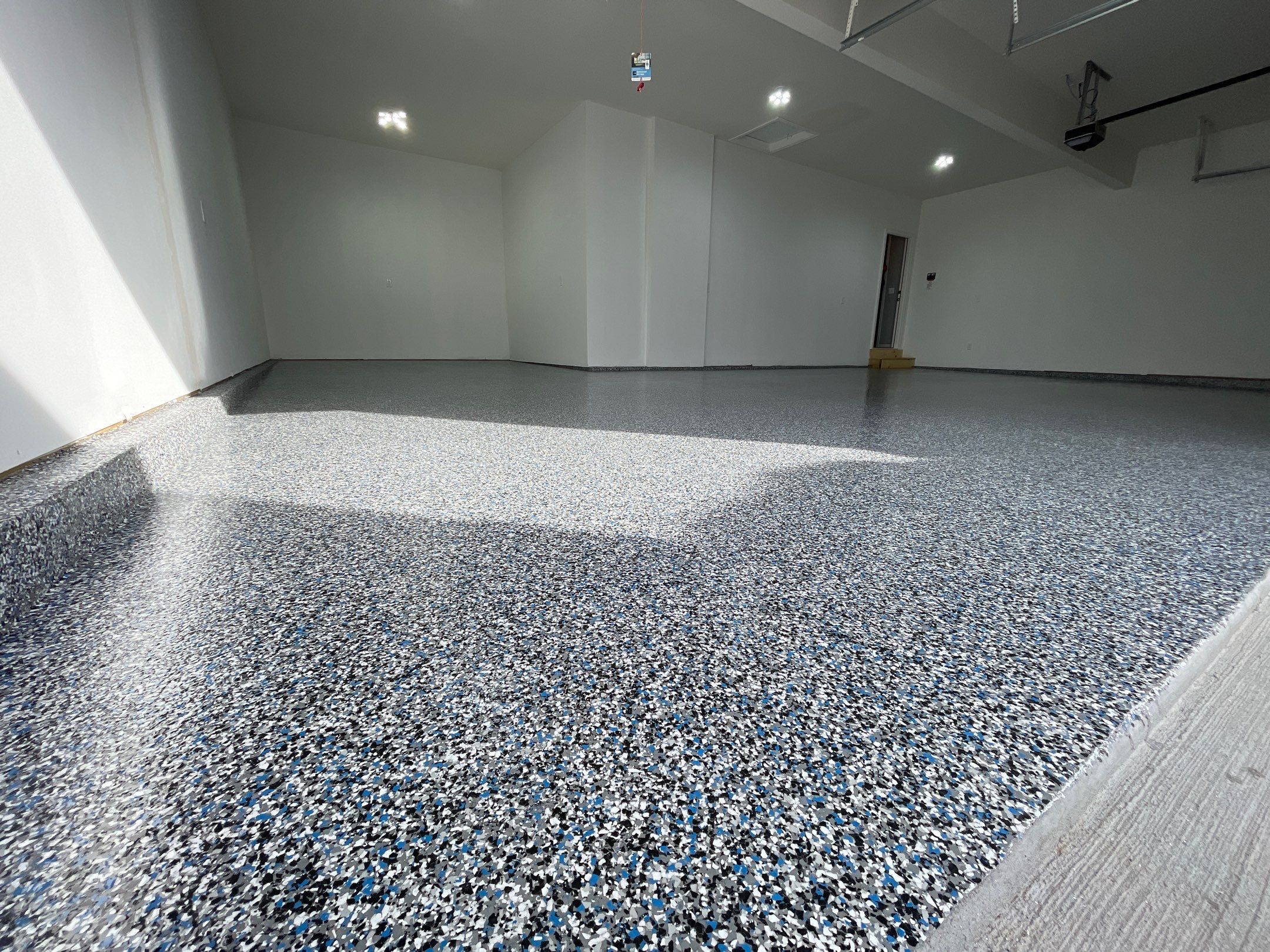 Doug M. transformed his garage with our Banner Blue Floor by Banner Garage