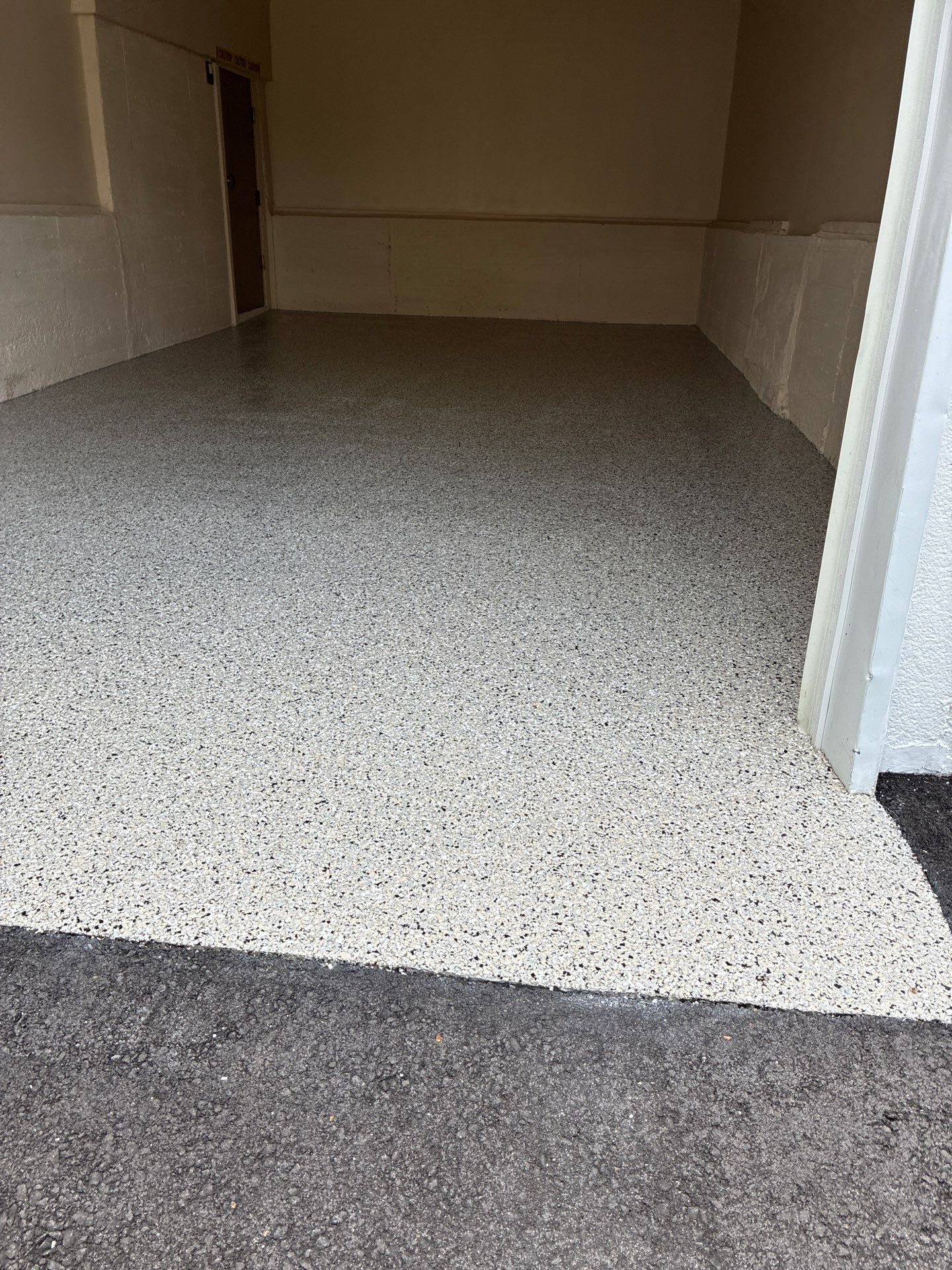 Garage Floor Transformation in Cabin Fever by DiGiorgi Roofing and Siding Inc