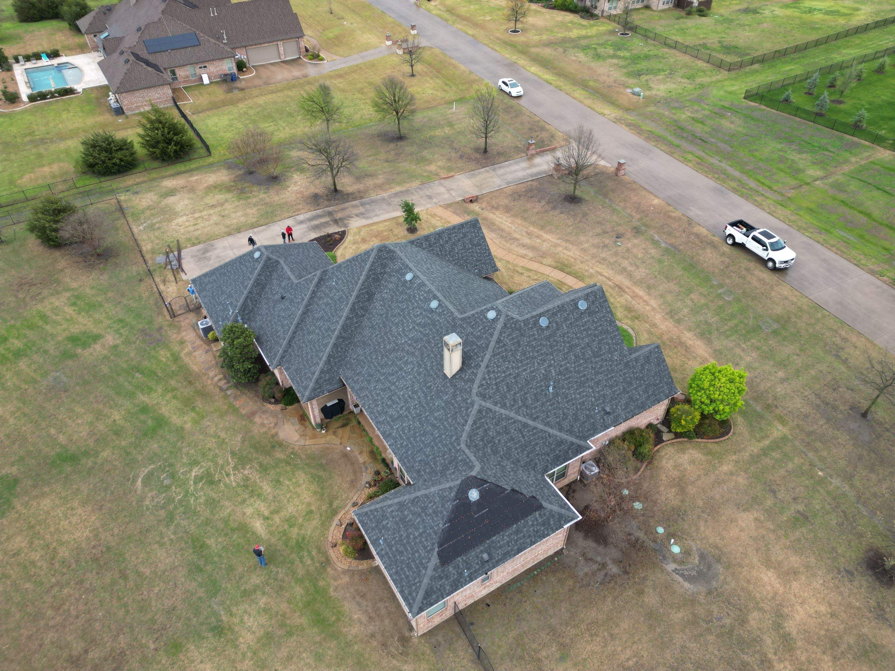 Owens Coring Class 4 Estate Gray  by First Out Roofing 