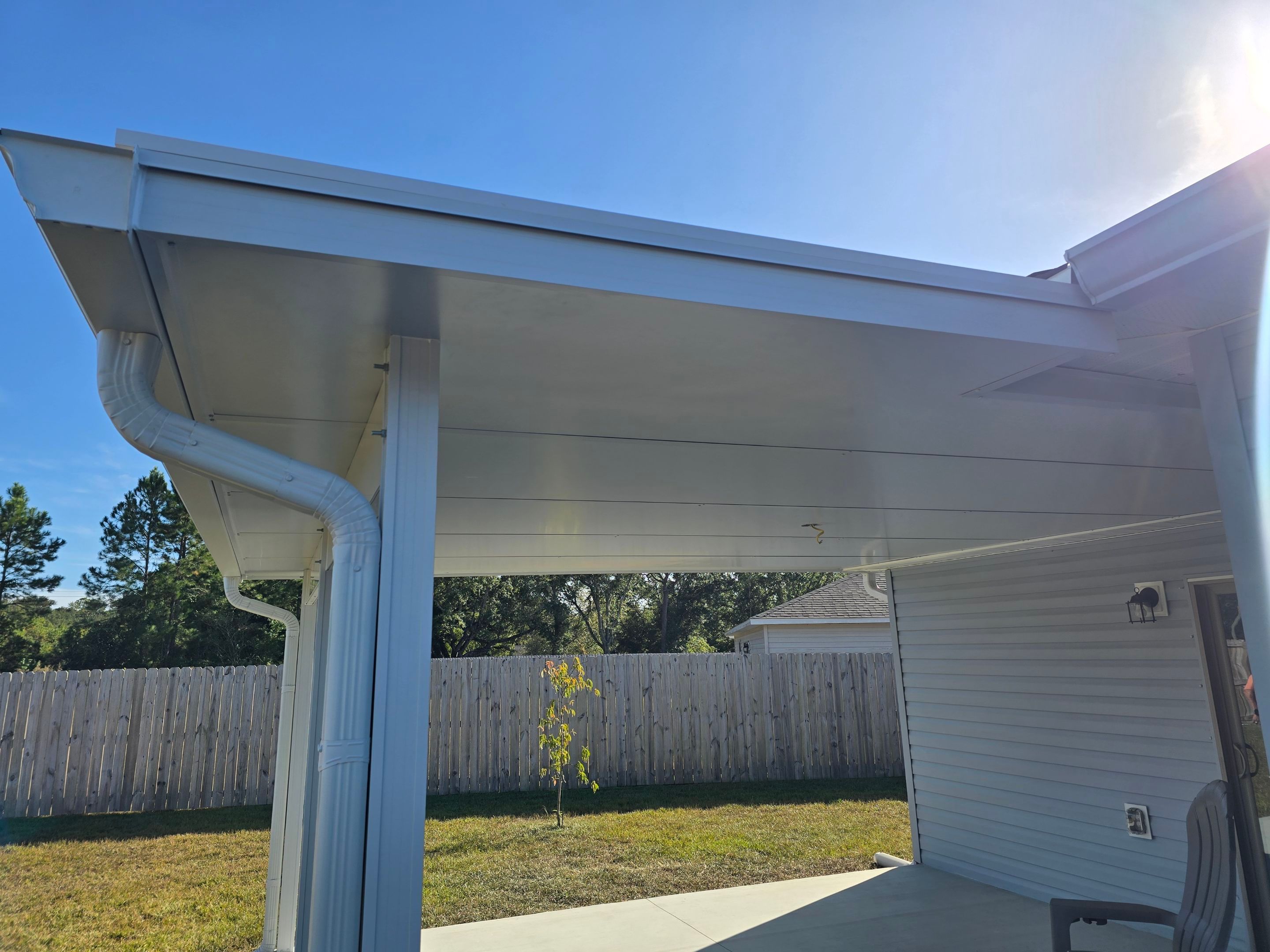 Backyard Patio Cover by Titan Sunrooms
