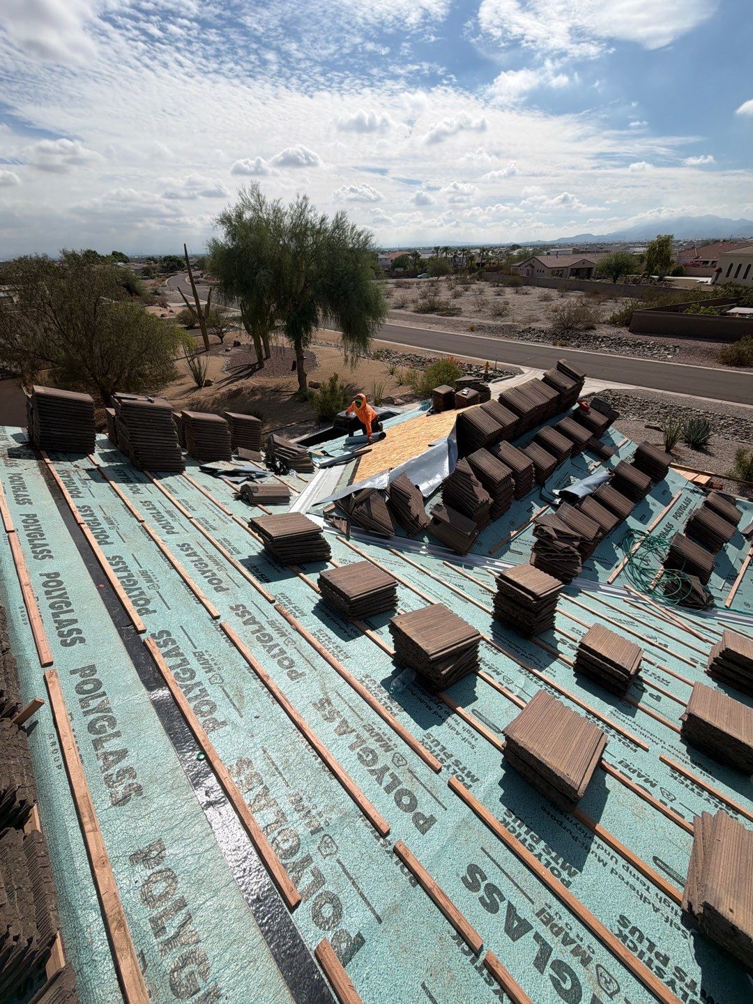 Project in Buckeye, AZ by Saint Roofing