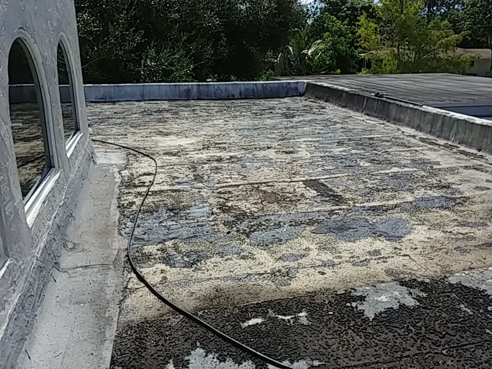 Flat Roof Restoration and Reflective Silicone Coating in Pompano Beach by Aastro Roofing