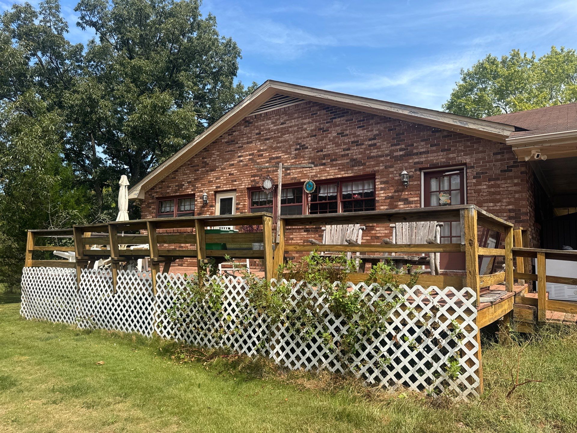 Custom Pressure-Treated Wood Deck and Pergola Build in Social Circle by PGP Surface Solutions, LLC