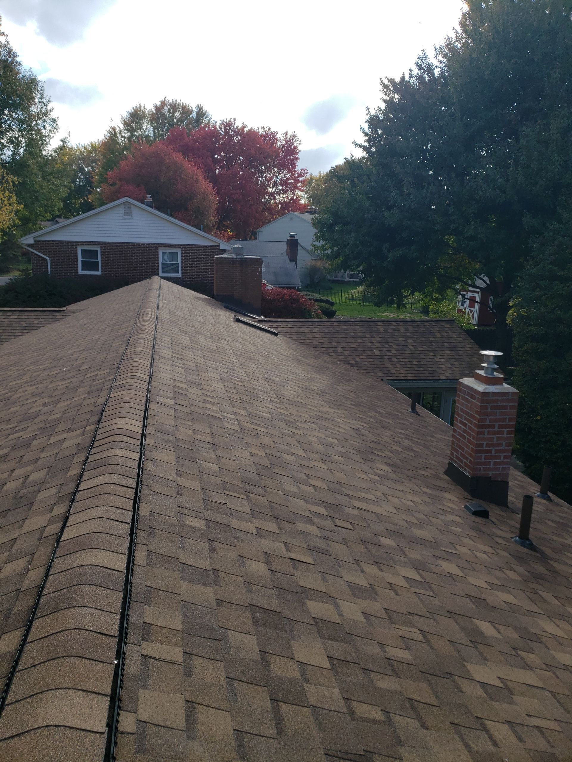 ATLAS PINNACLE COLOR: MORNING HARVEST DRIP EDGE: MUSKET BROWN by Eagle Eye Roofing