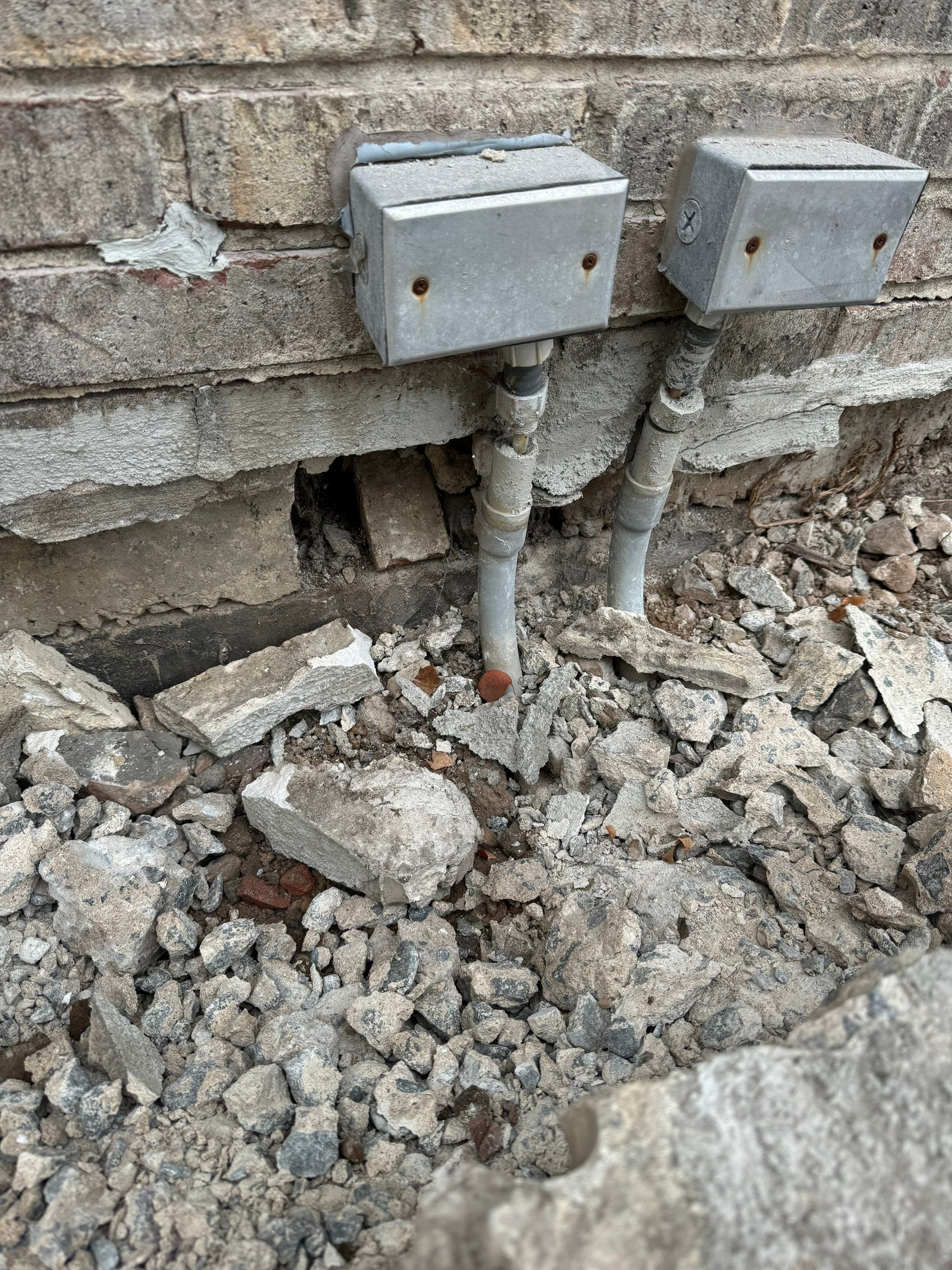 Exterior Spee-D Drain and Waterproofing by Pure Service Pro, LLC 