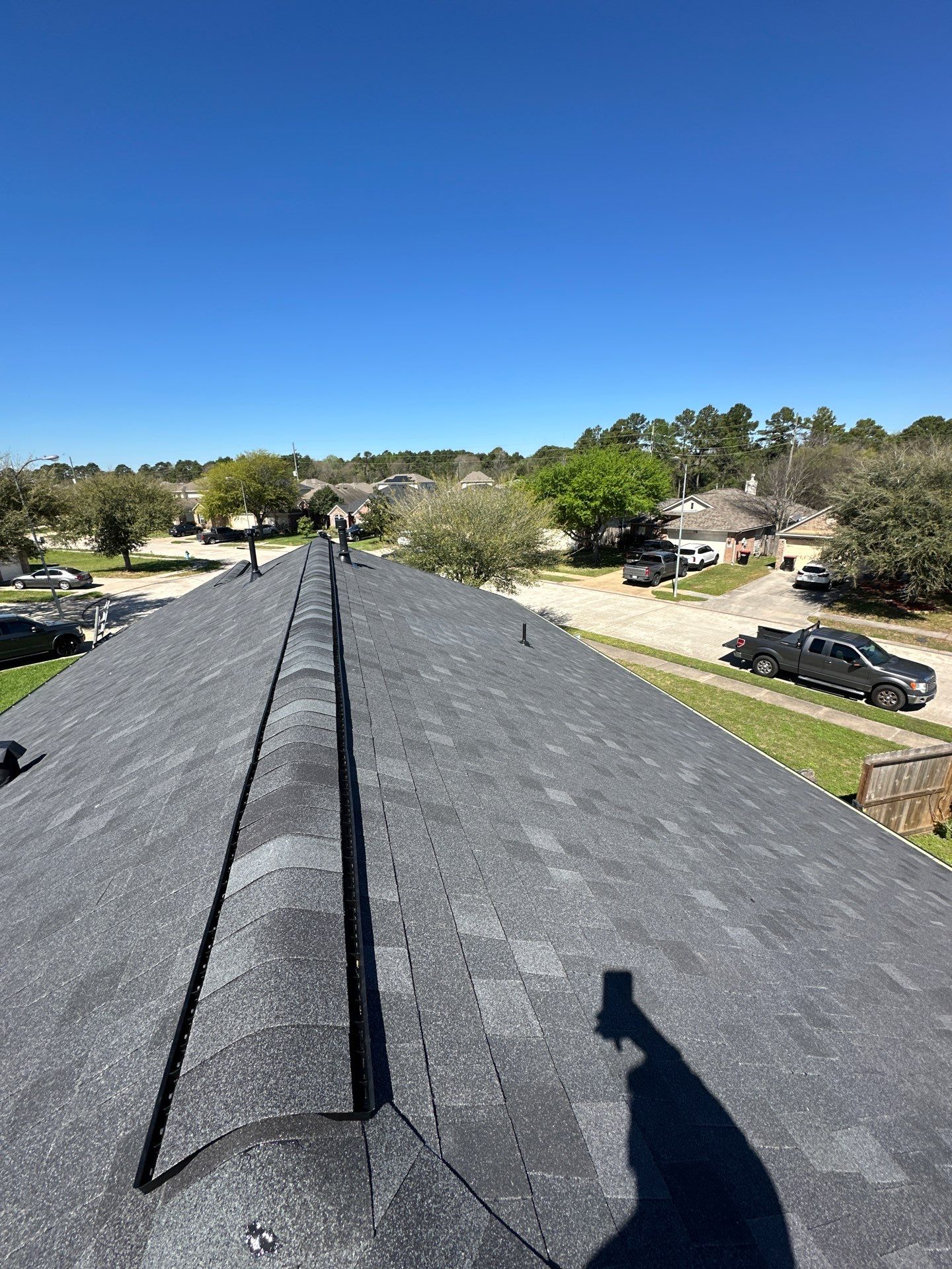 Project in Houston by Motion Roofing