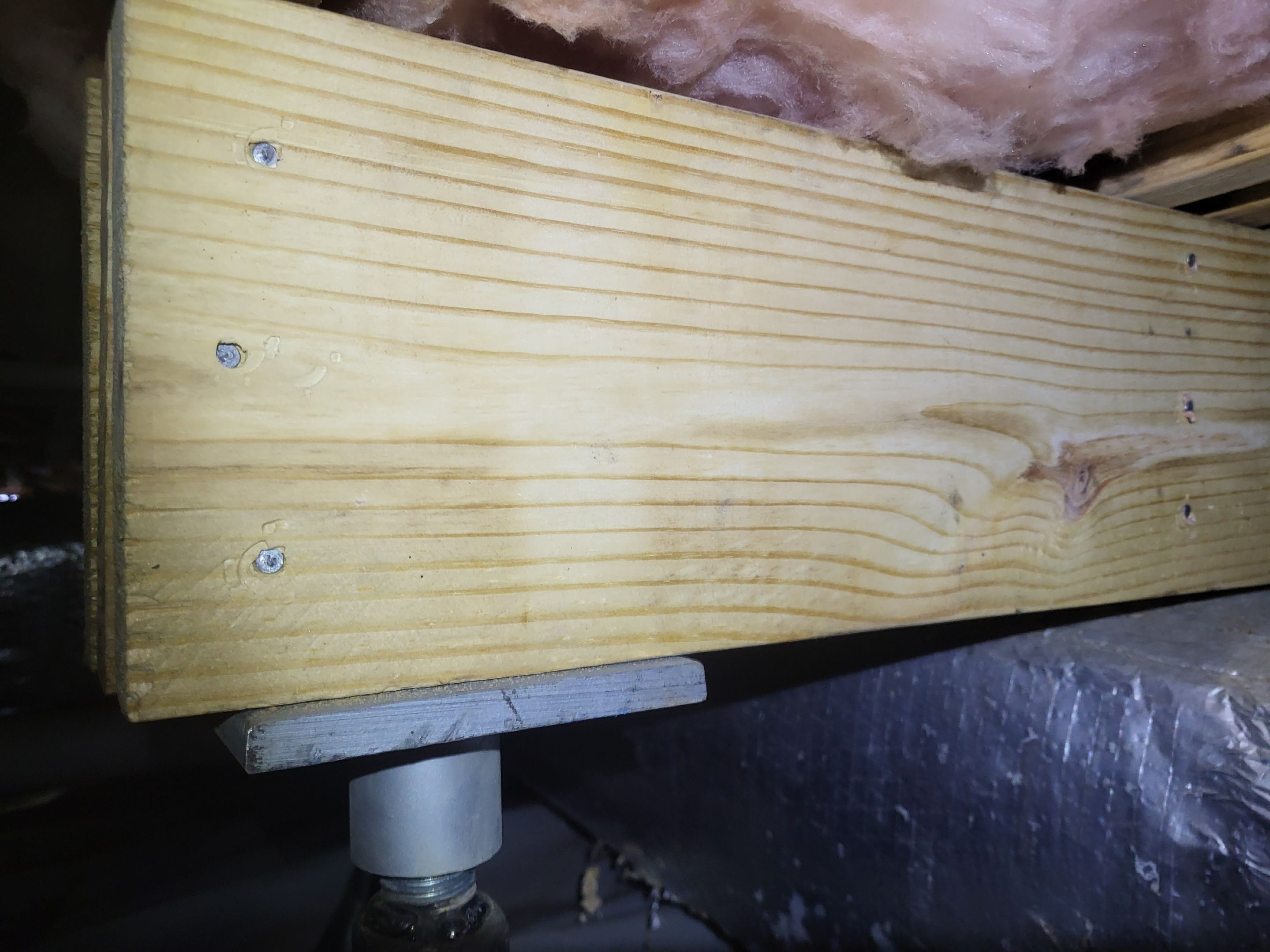 Project in Smithfield by Patriot Crawl Space Repairs