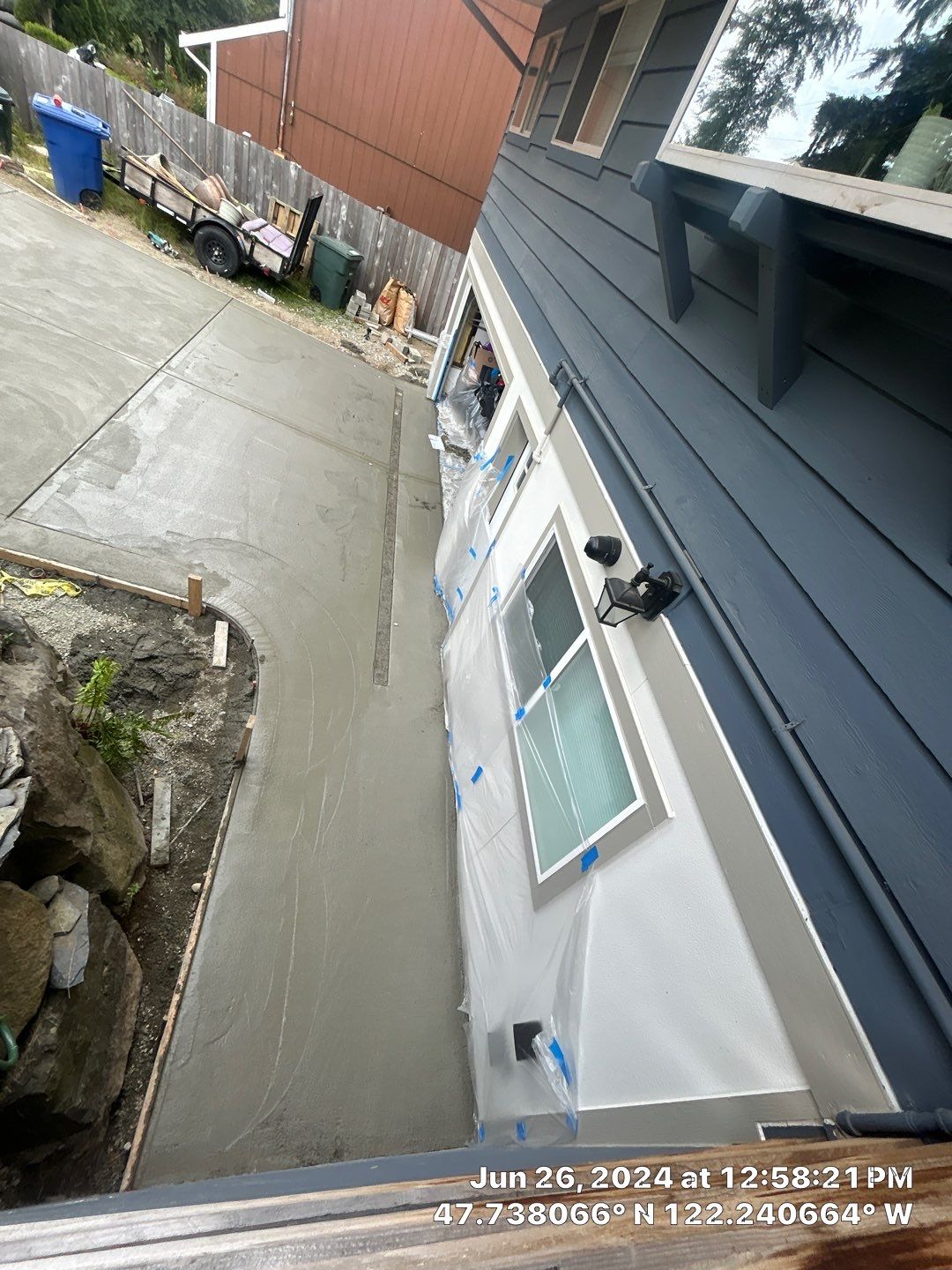 Nathan | Concrete Driveway & Walkway by Jireh Asphalt & Concrete Inc 