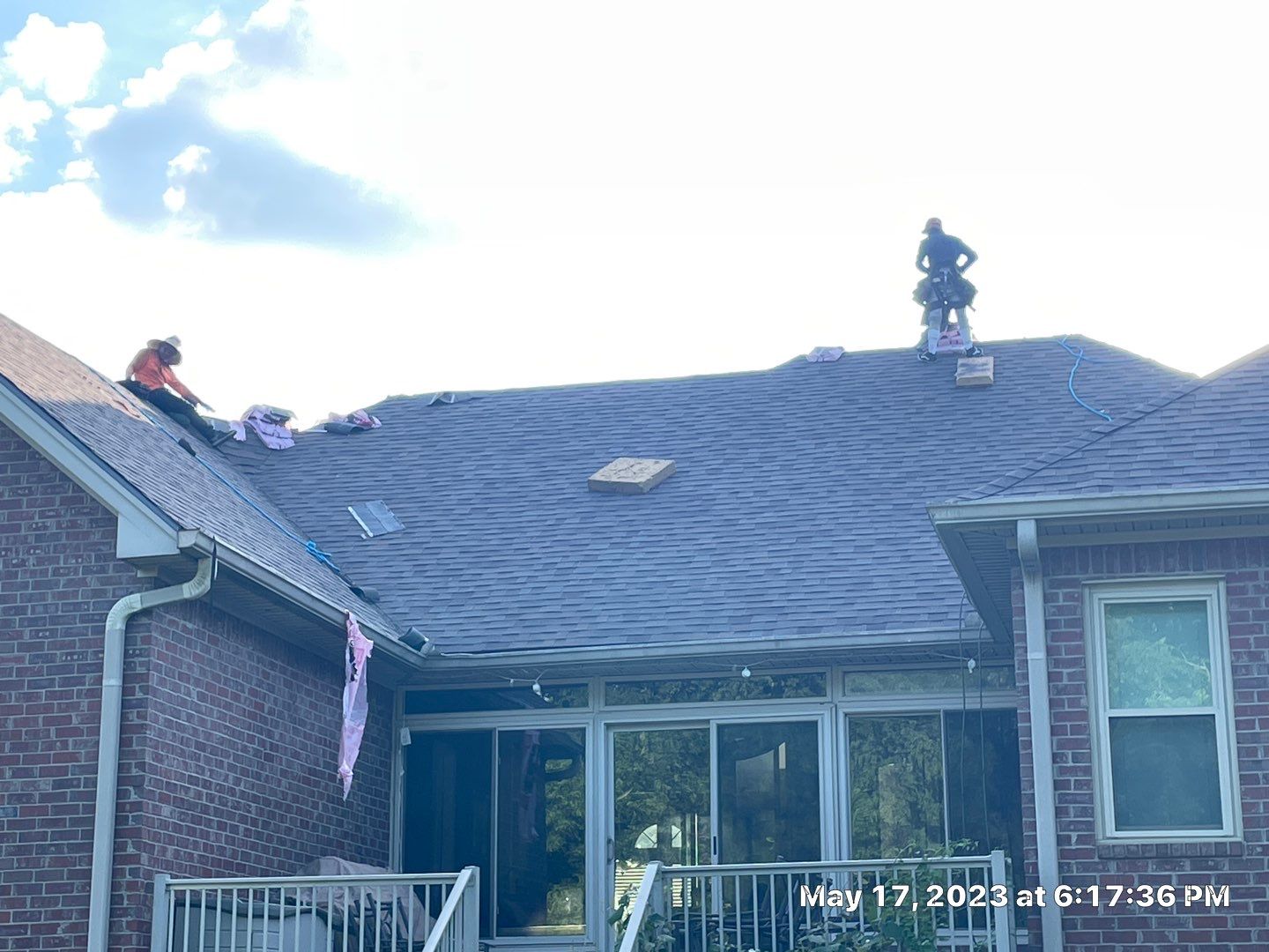 Residential Roofing Installation using Owens Corning Duration Shingles Roofing System by Undersun Roofing 
