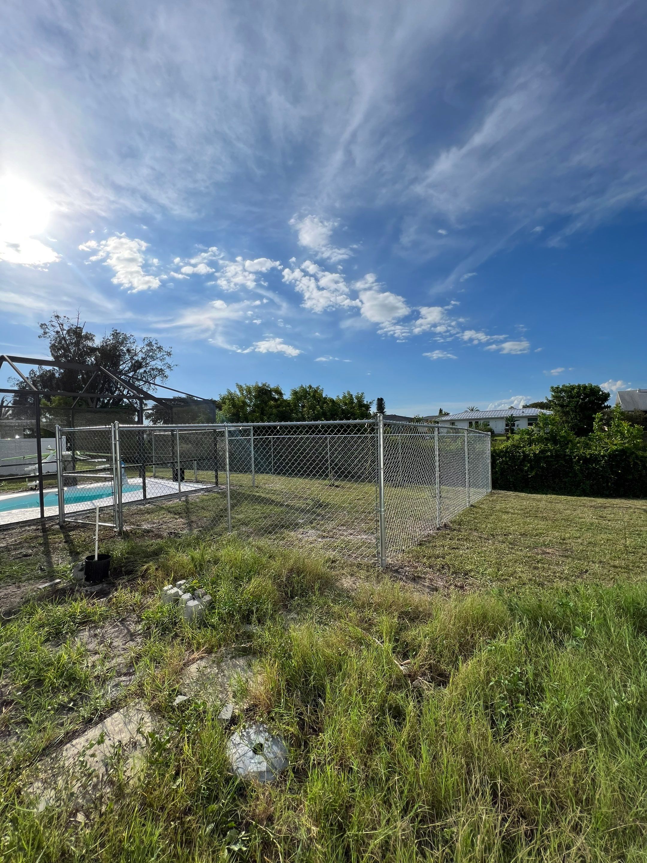 Venice, FL 6ft. Tall Galvanized Chain-Link Fence by Asap fence and gates, LLC
