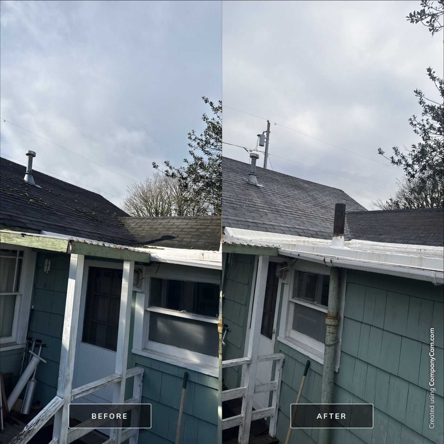 Roof Moss Eliminated - Hammond by Rolling Suds of Oregon Coast – Salem