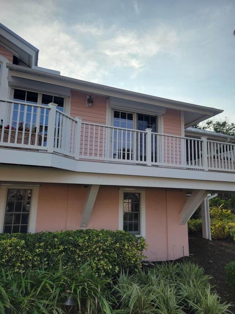 Half-Round Gutters Installation in Boca Grande FL by Gutter Professors