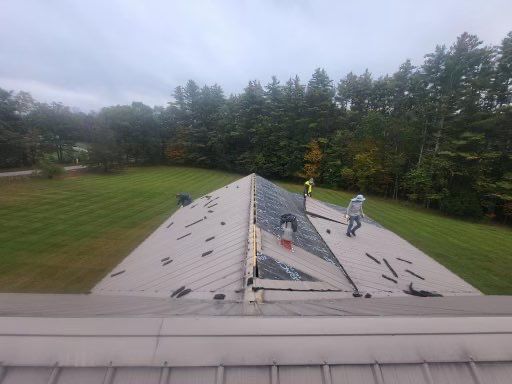 New Roof in Bow New Hampshire by Tall pine roofing