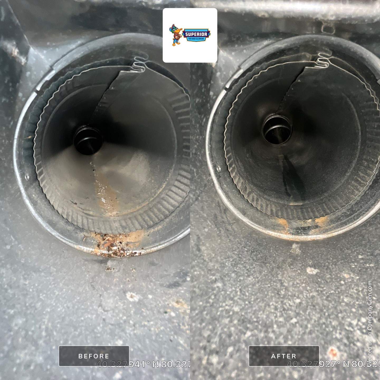 Air Duct Cleaning With a Vacuum Truck in McDonald, PA by Superior Air Duct Cleaning