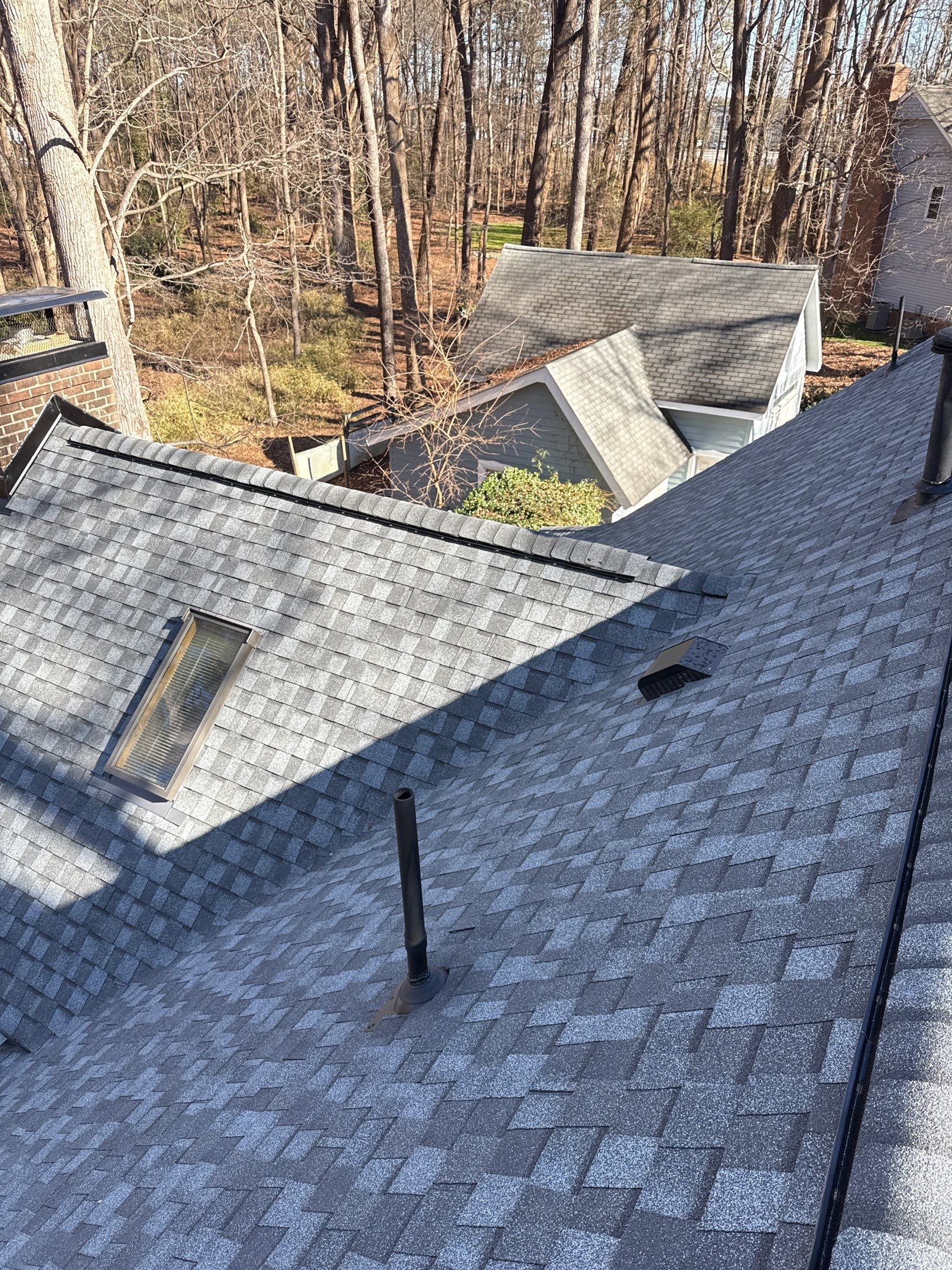 Project in Raleigh - Certainteed Landmark Pro Pewter  by Pro Performance Roofing