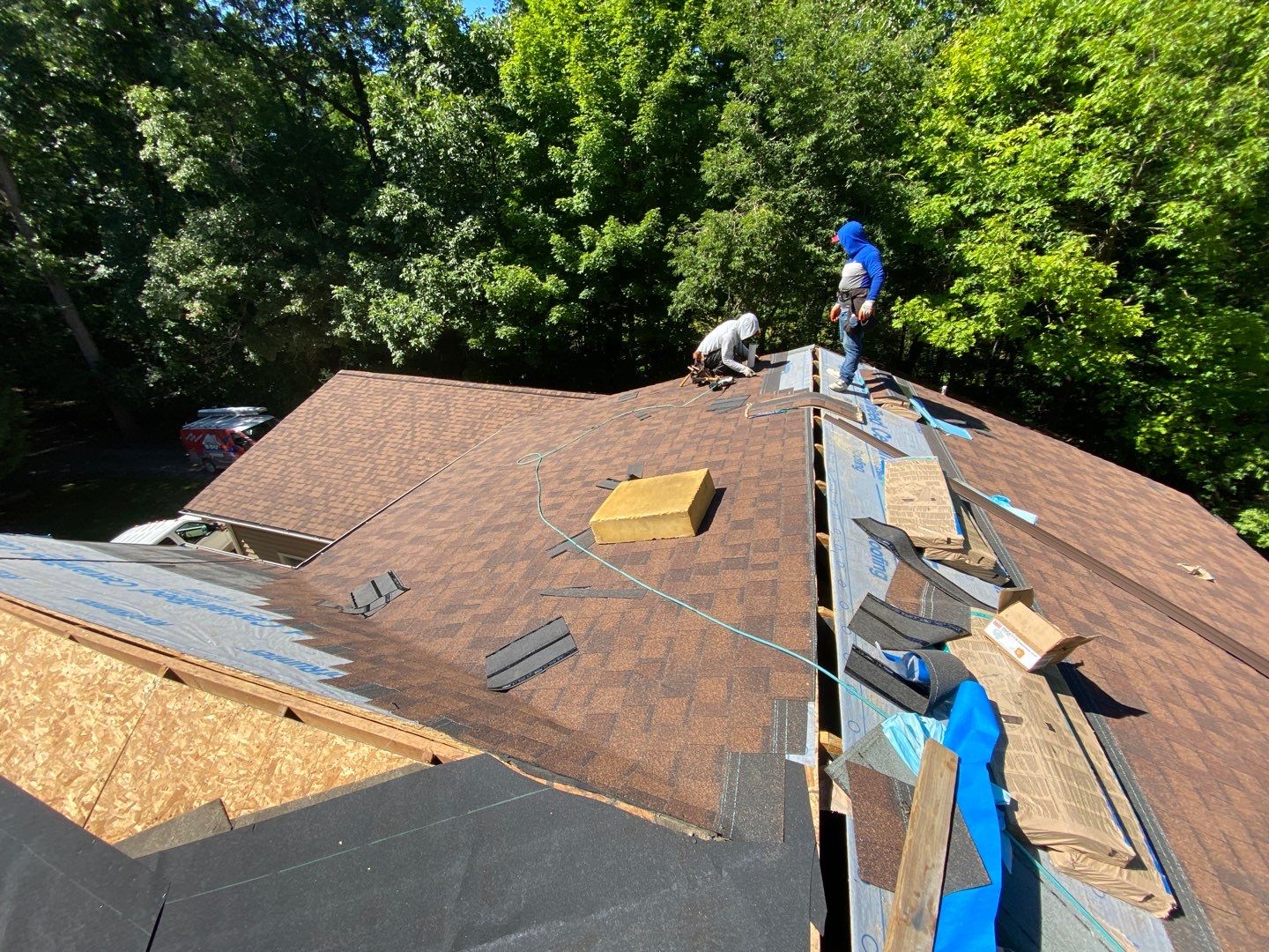 Roof Replacement using CertainTeed Landmark by 180 Contractors