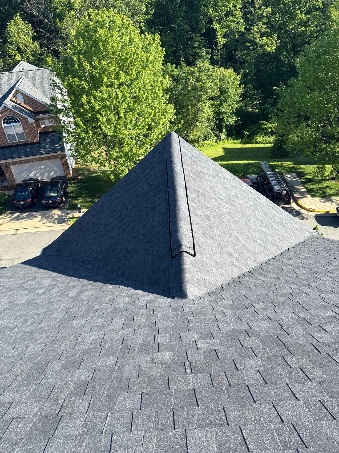 Alexandria: Residential Roof Replacement with CertainTeed Landmark Pro in Max Def Charcoal Black by RM Banning, Inc.