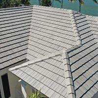 Westlake Plantation Slate Like Smoke Black Antique  by Total Roofing System The Metal Roof Experts