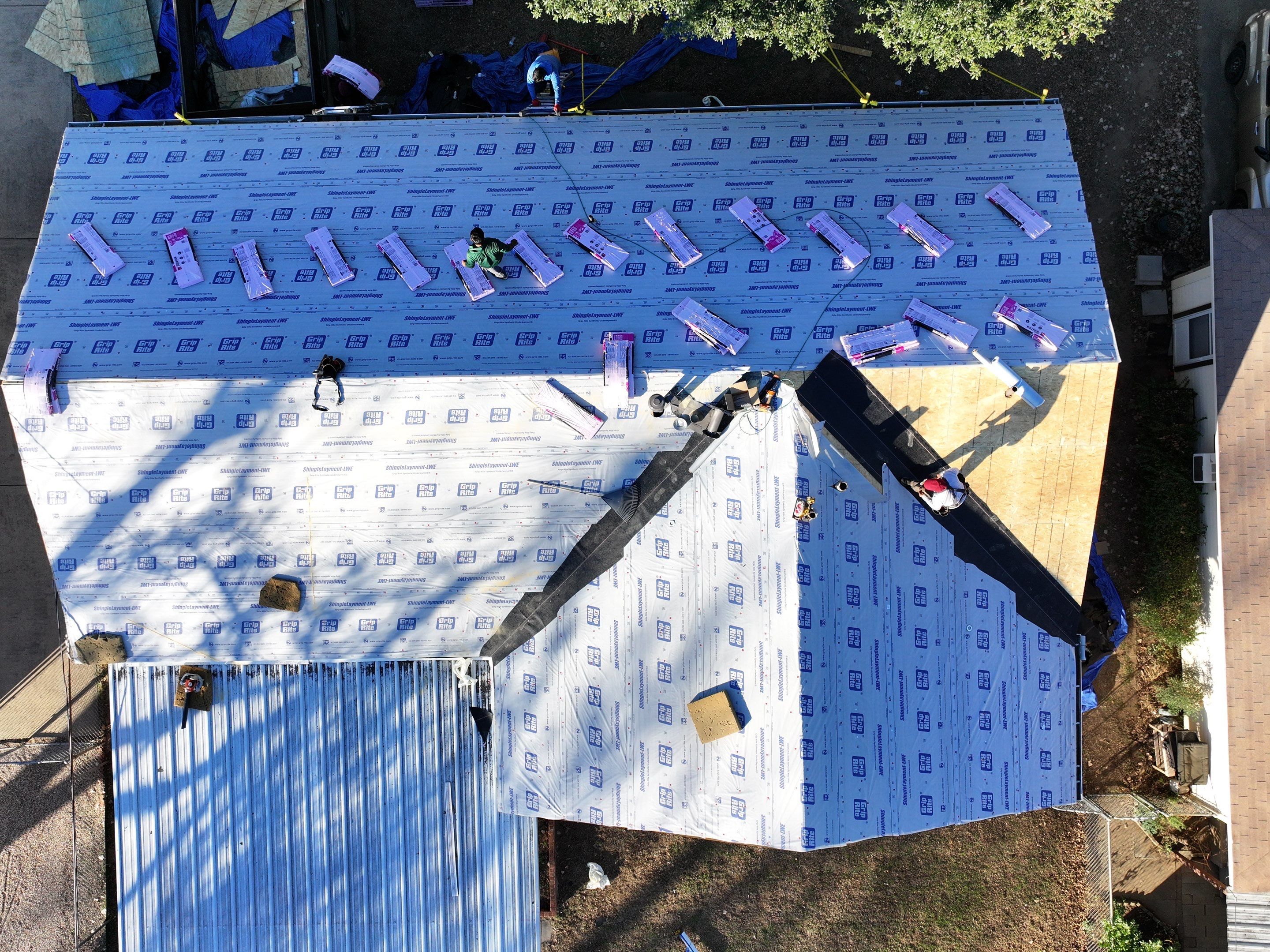 Owens Corning Duration Harbor blue, New Decking!!! by Becker Roofing and Exteriors